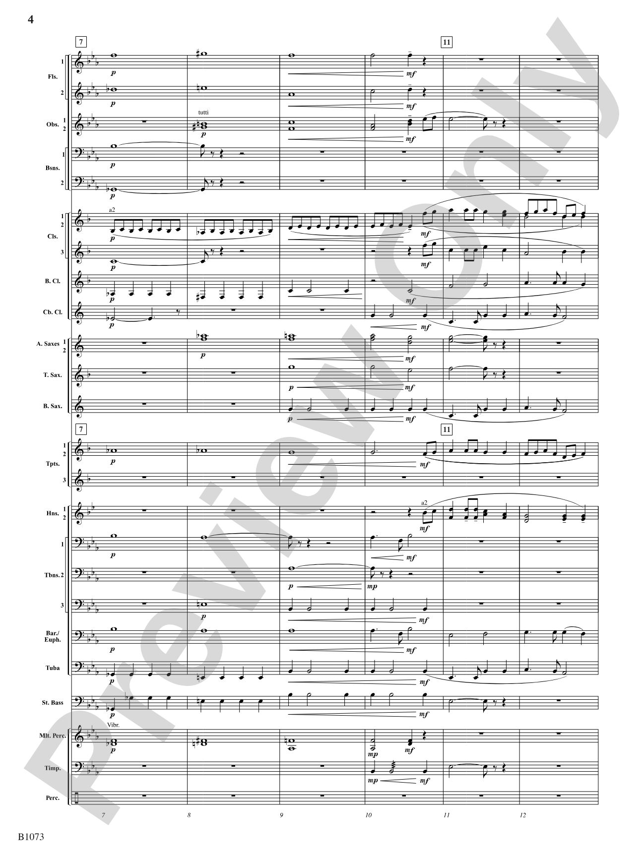 Fantasy on an Australian Song: Concert Band Conductor Score & Parts