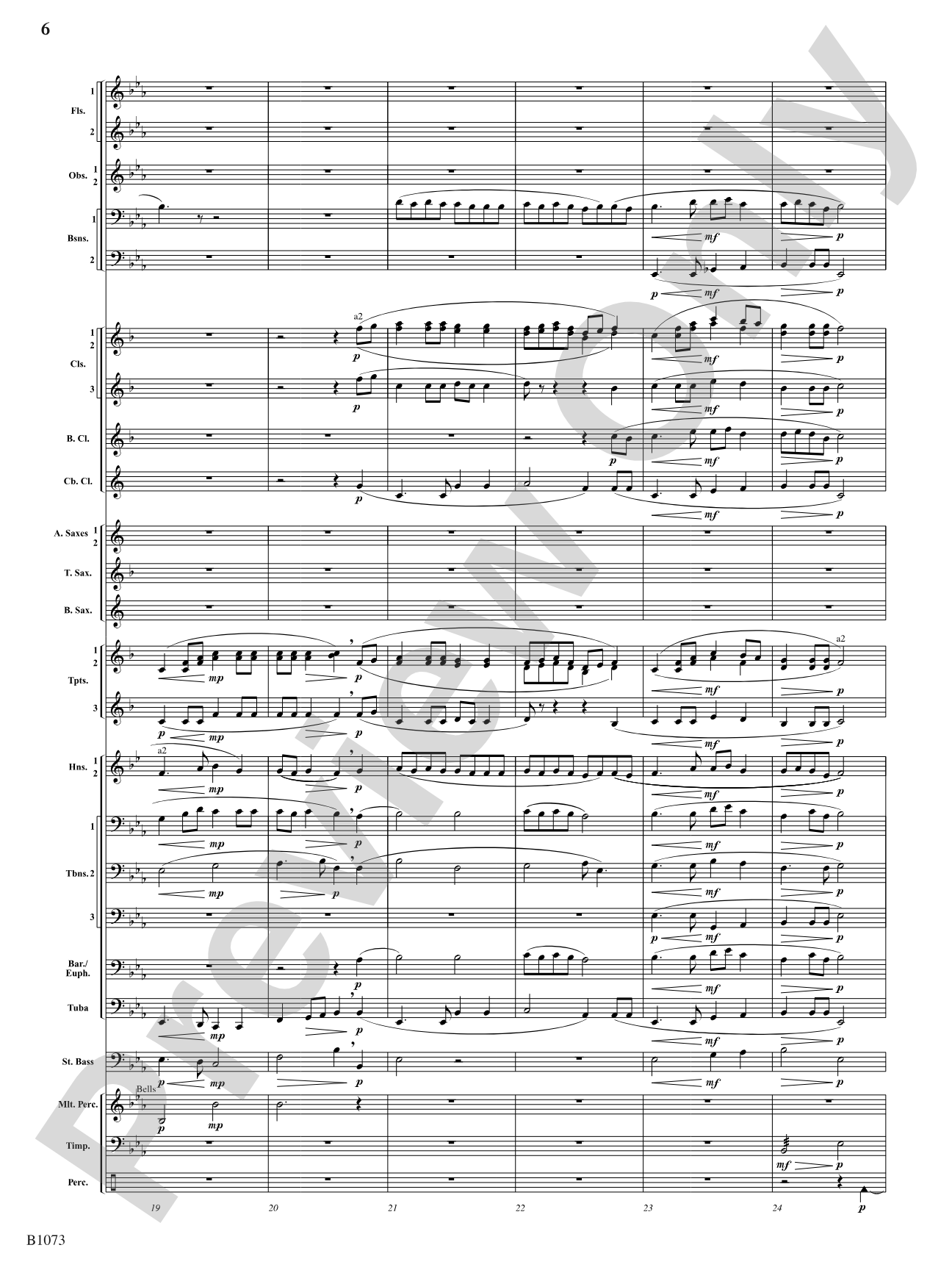 Fantasy on an Australian Song: Concert Band Conductor Score & Parts