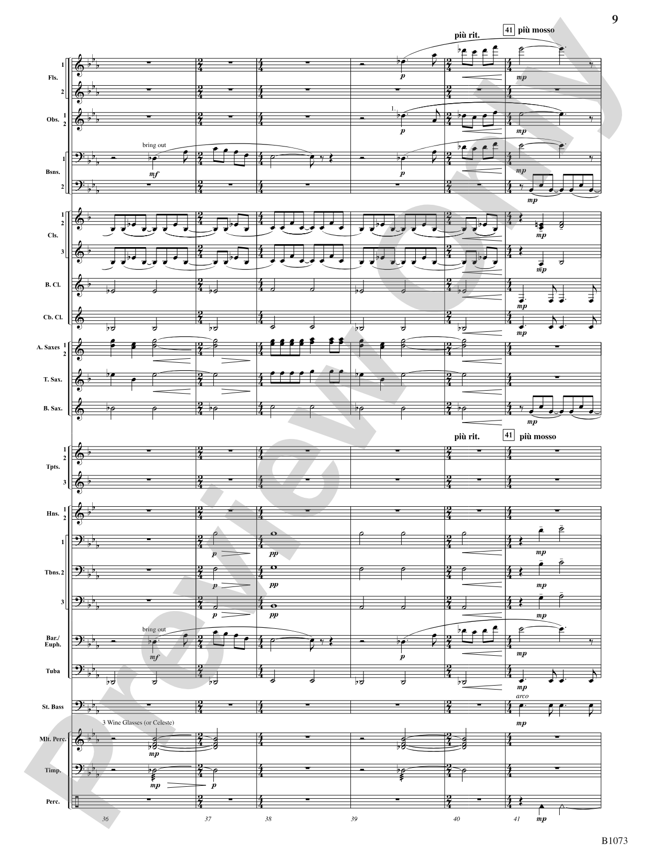 Fantasy on an Australian Song: Concert Band Conductor Score & Parts