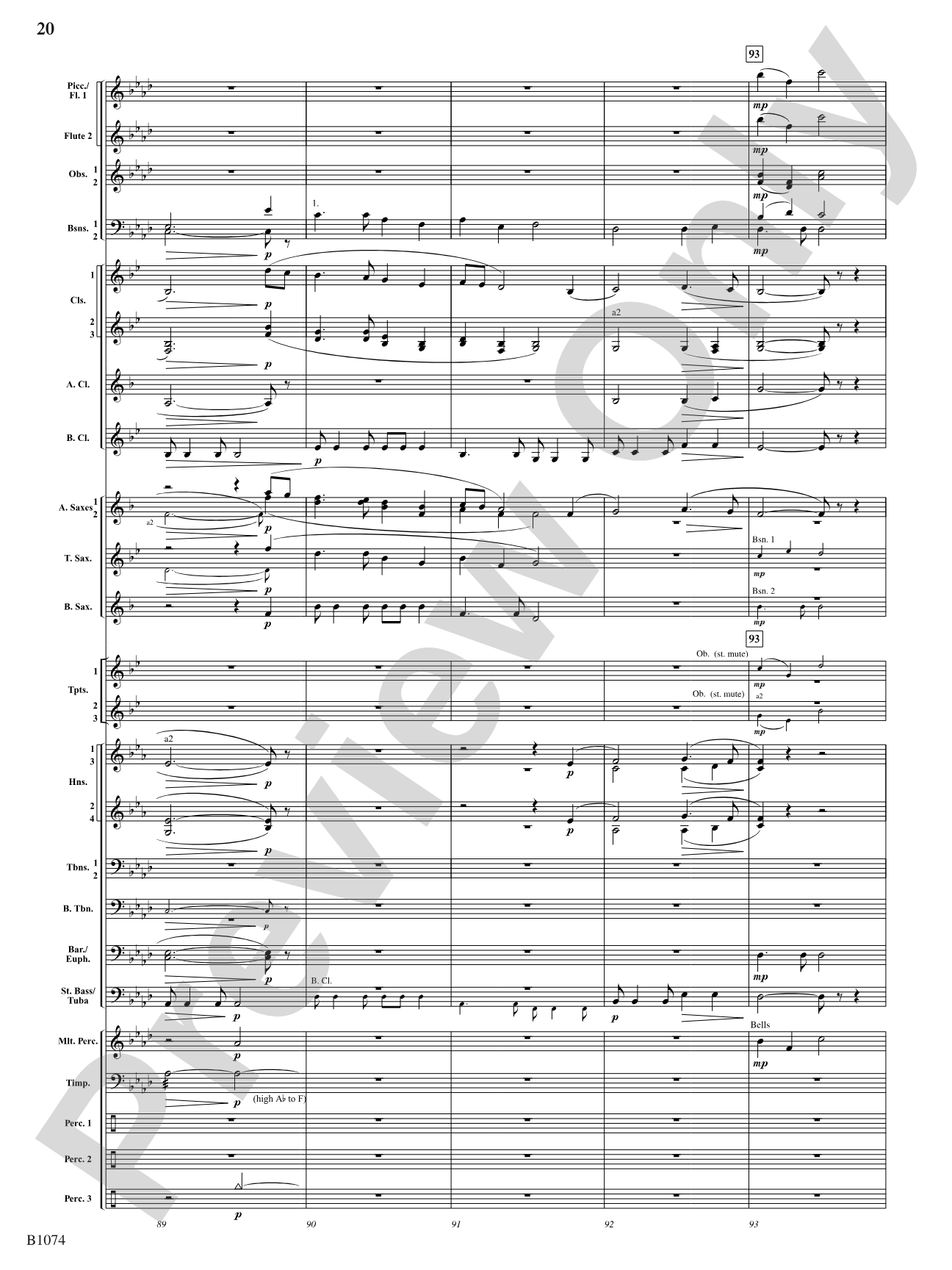 Scenes from Grand Lake: Concert Band Conductor Score & Parts