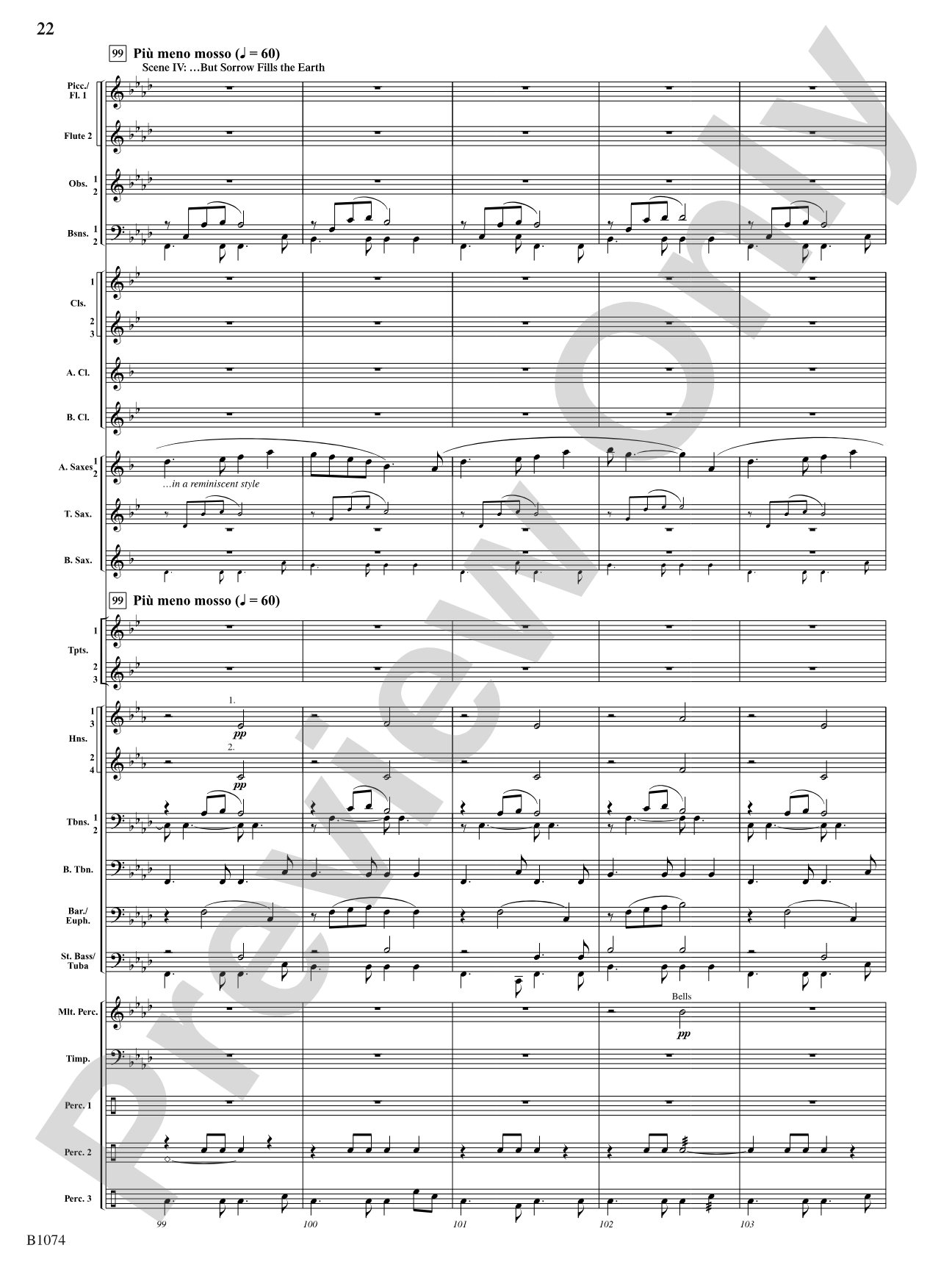 Scenes from Grand Lake: Concert Band Conductor Score & Parts