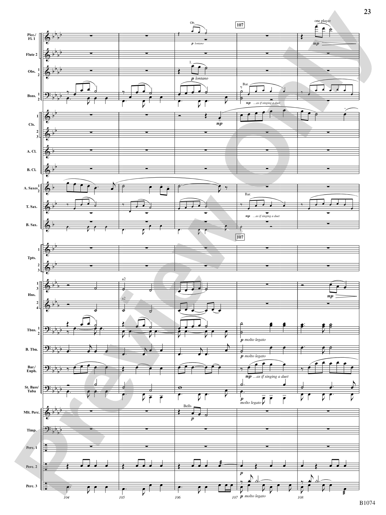 Scenes from Grand Lake: Concert Band Conductor Score & Parts