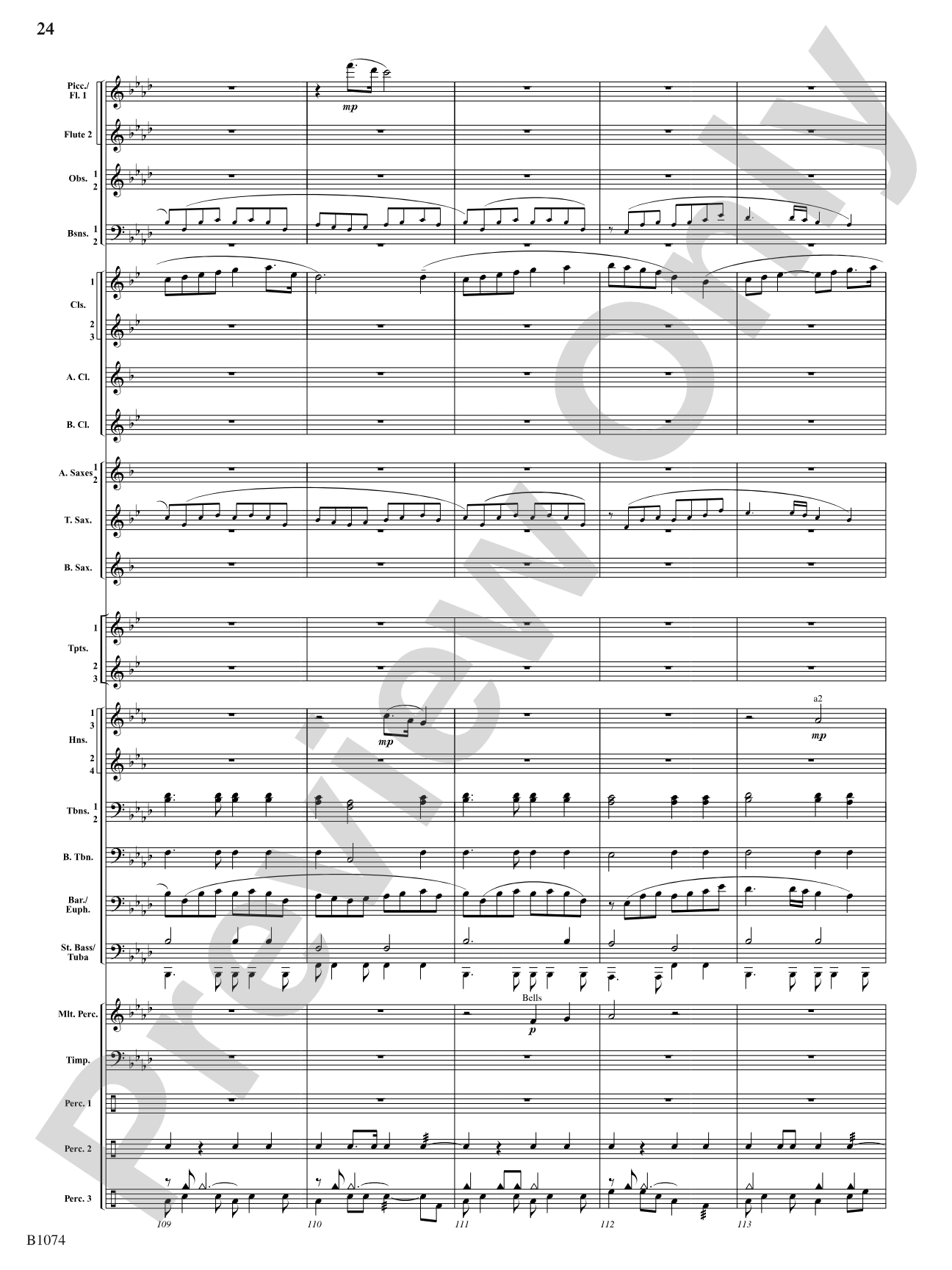 Scenes from Grand Lake: Concert Band Conductor Score & Parts