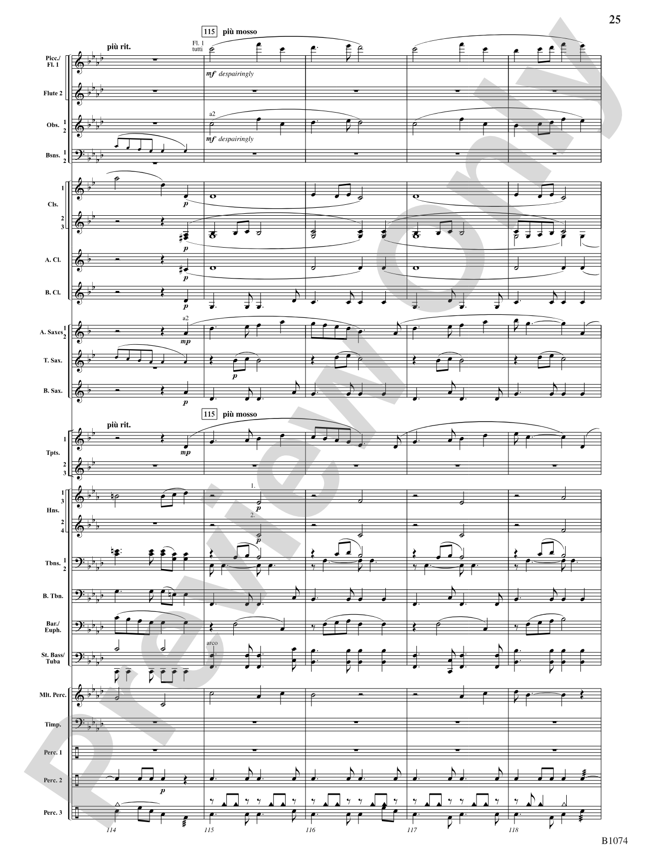 Scenes from Grand Lake: Concert Band Conductor Score & Parts