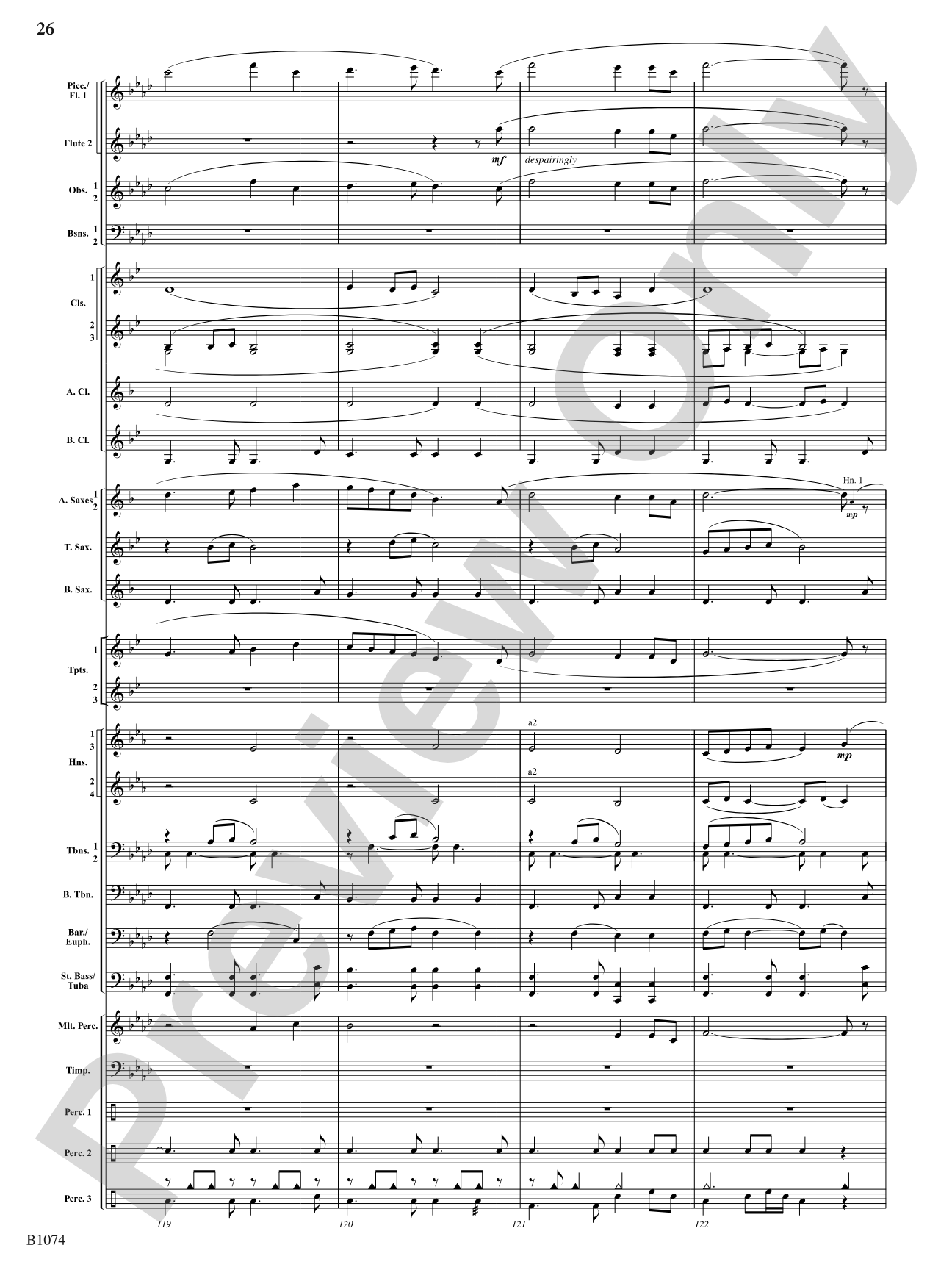 Scenes from Grand Lake: Concert Band Conductor Score & Parts