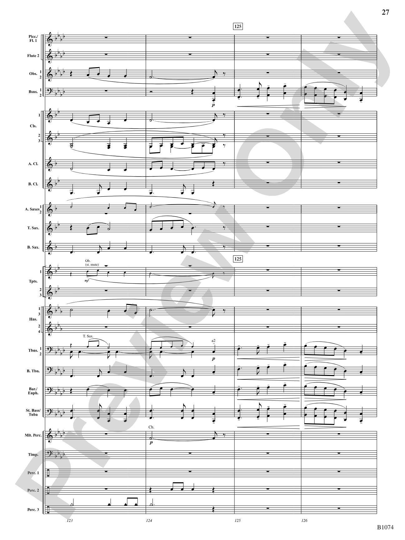 Scenes from Grand Lake: Concert Band Conductor Score & Parts