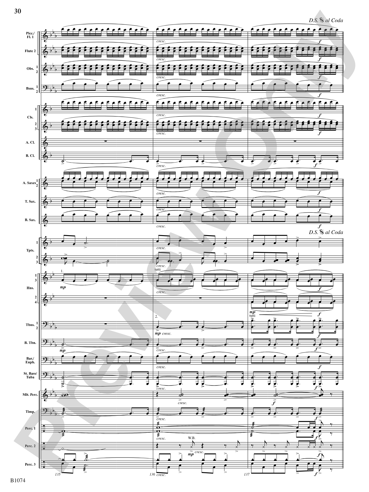 Scenes from Grand Lake: Concert Band Conductor Score & Parts