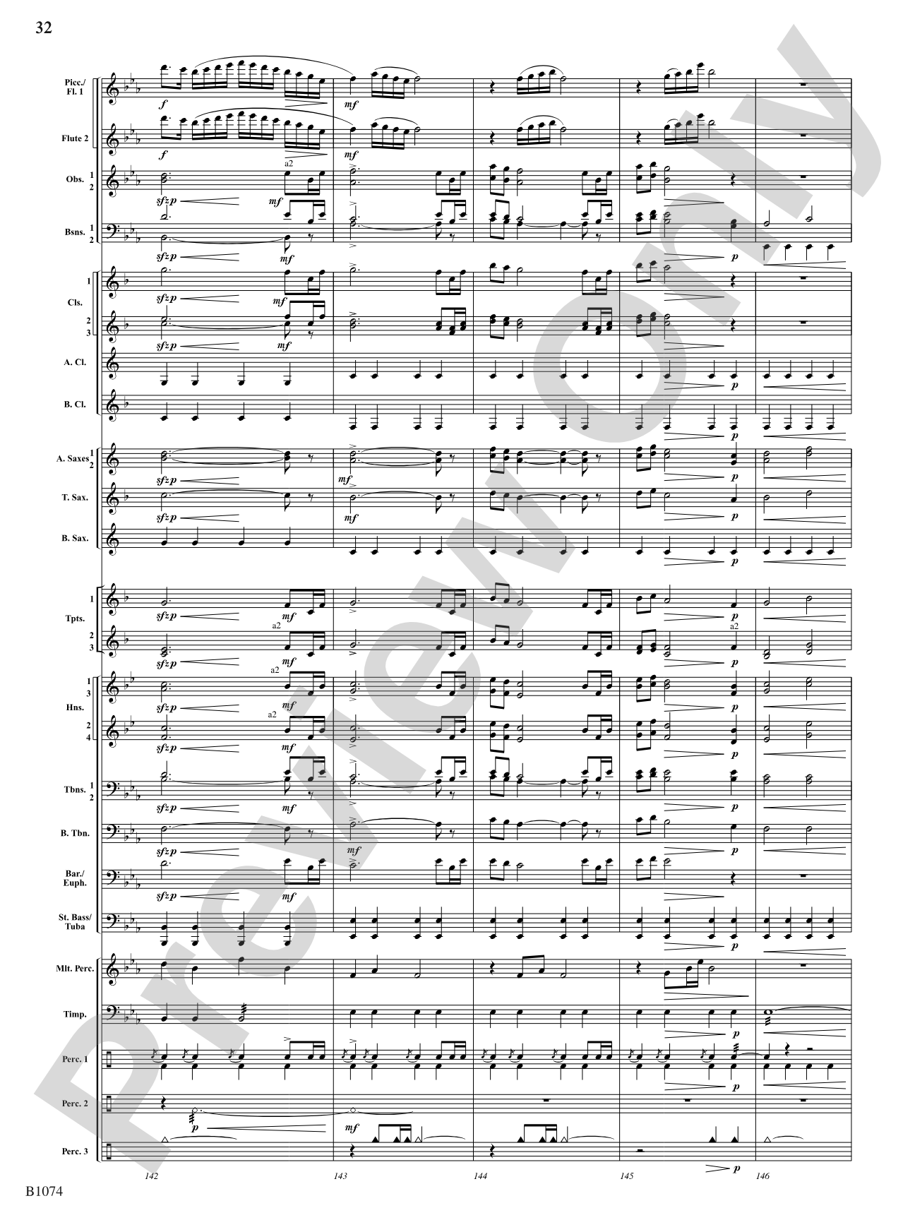 Scenes from Grand Lake: Concert Band Conductor Score & Parts