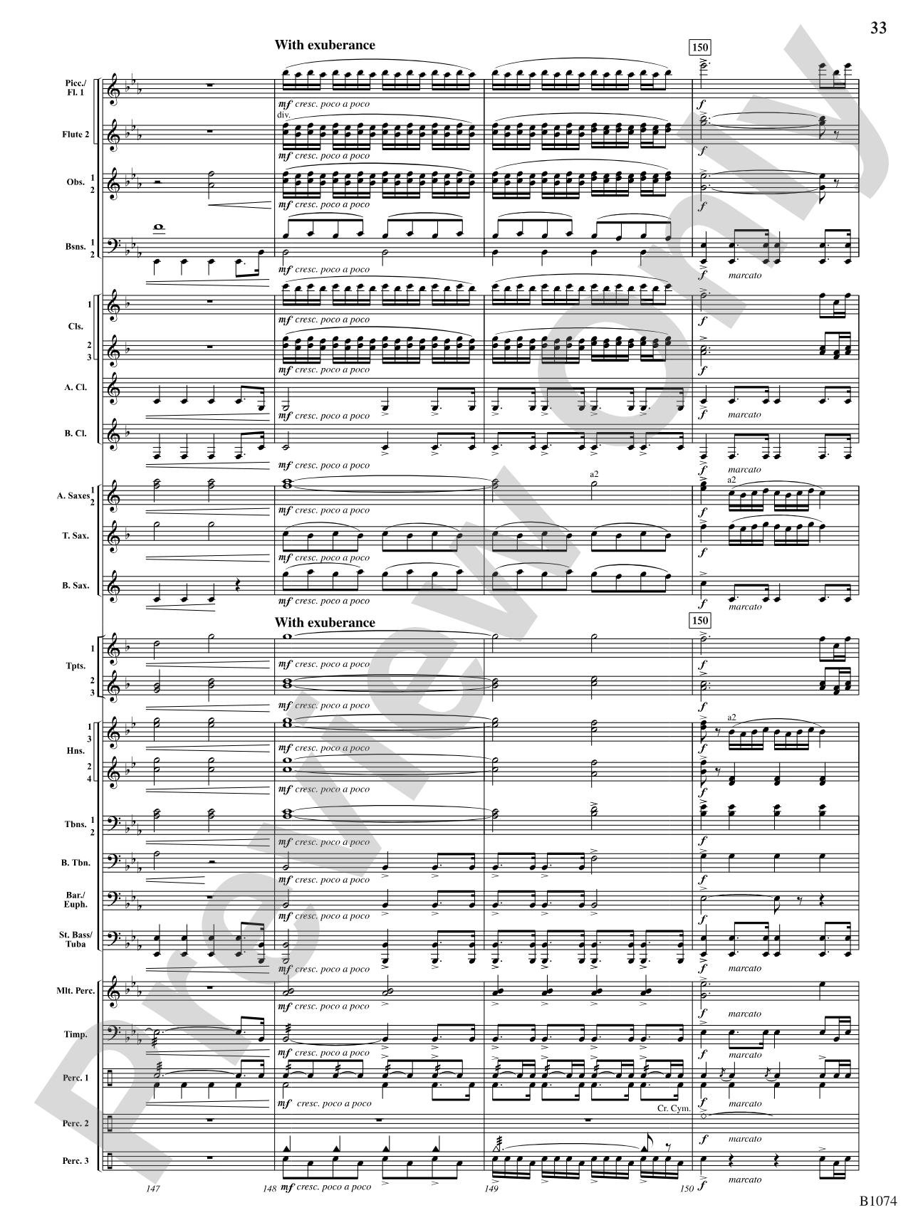 Scenes from Grand Lake: Concert Band Conductor Score & Parts