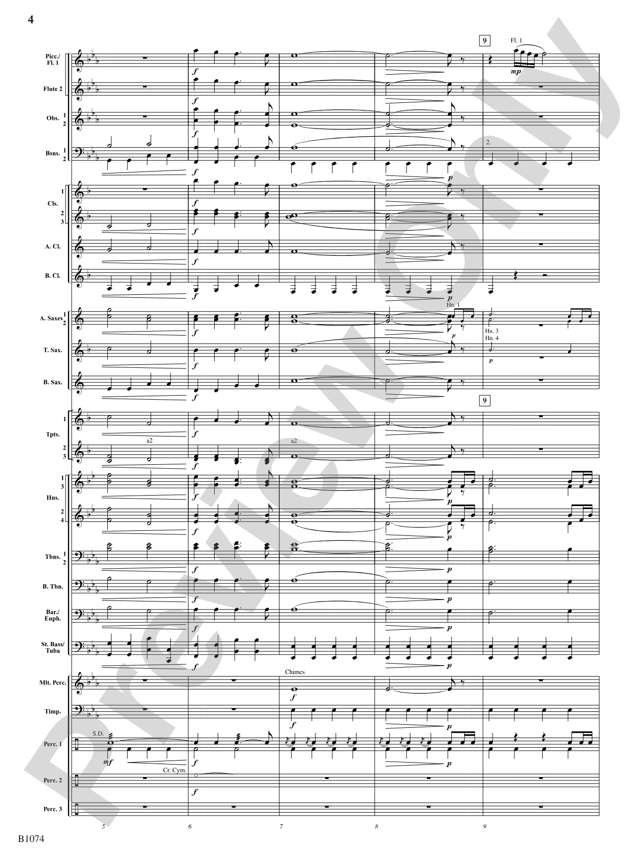 Scenes from Grand Lake: Concert Band Conductor Score & Parts