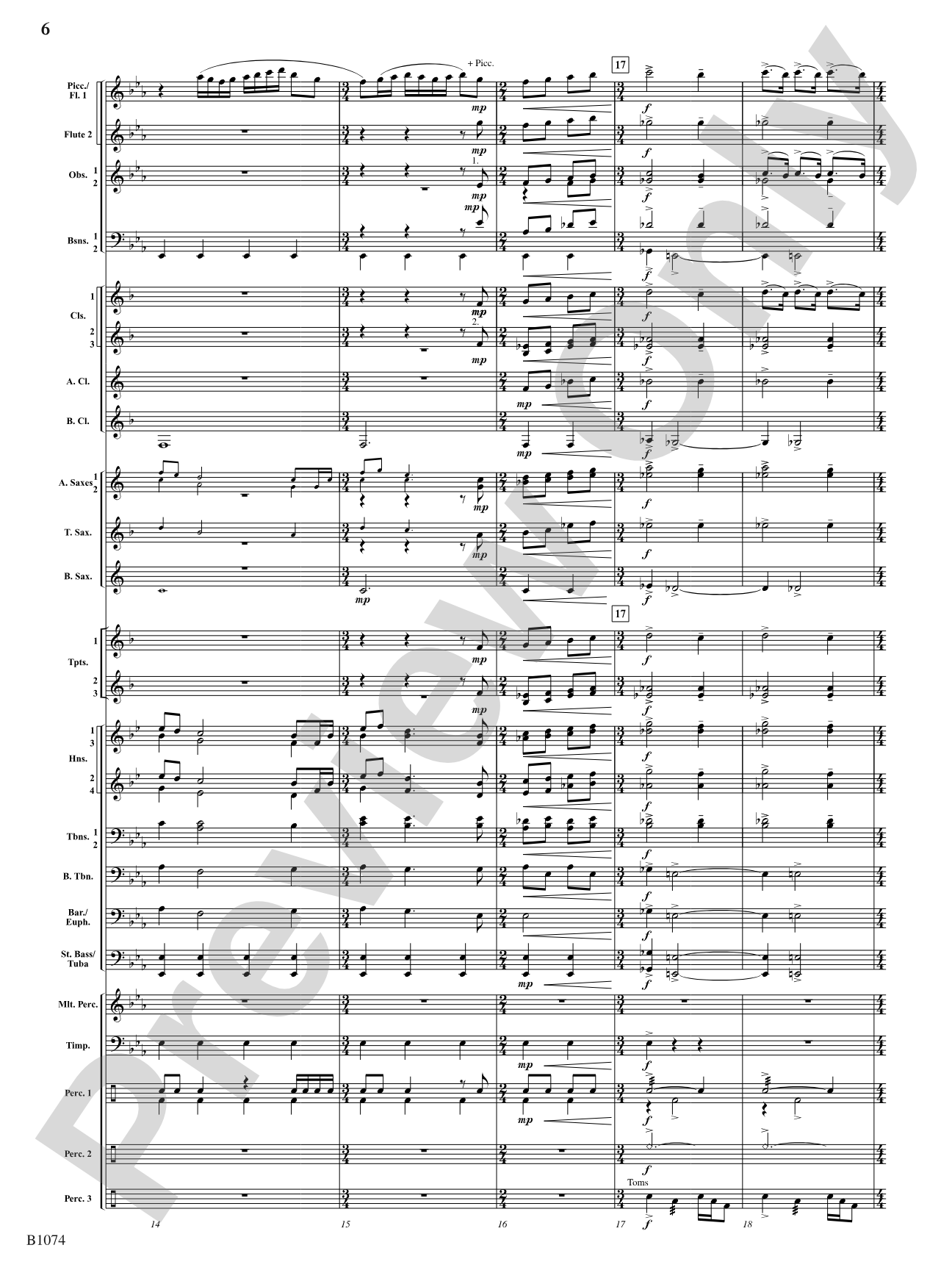 Scenes from Grand Lake: Concert Band Conductor Score & Parts