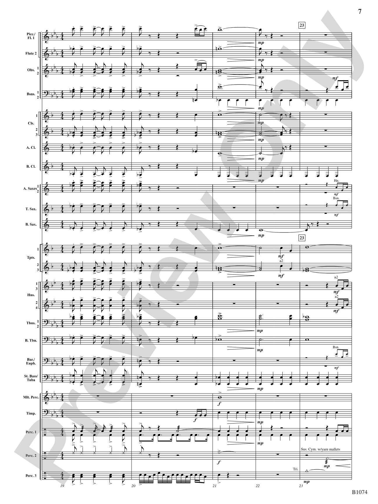Scenes from Grand Lake: Concert Band Conductor Score & Parts