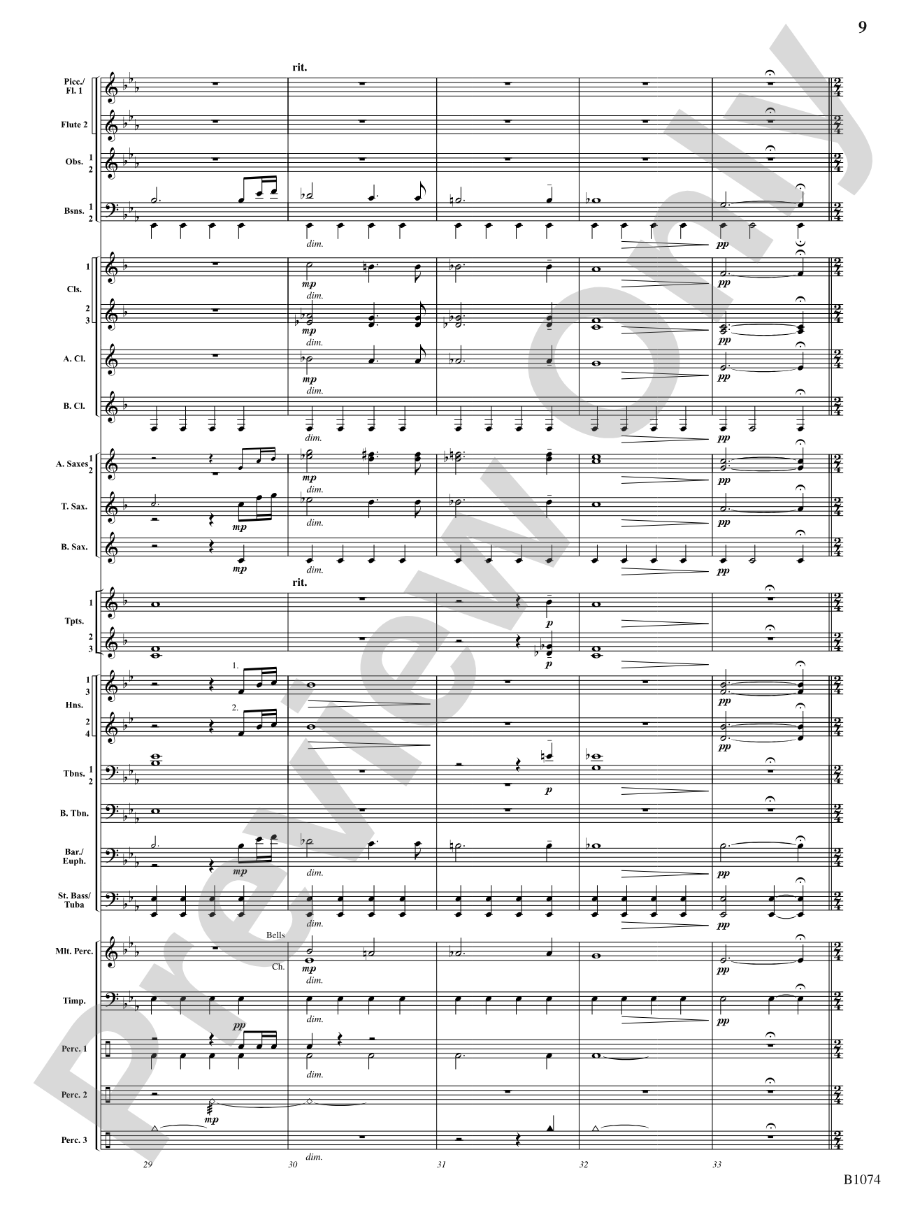 Scenes from Grand Lake: Concert Band Conductor Score & Parts