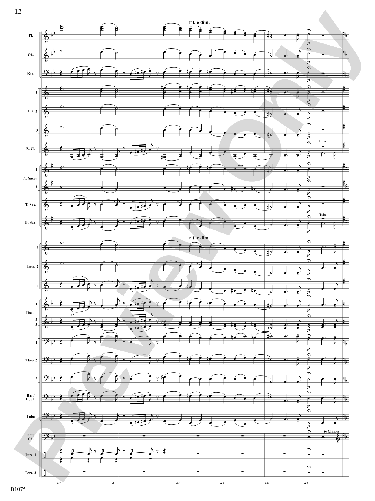 Il Trovatore (Anvil Chorus and Miserere): Concert Band Conductor Score & Parts