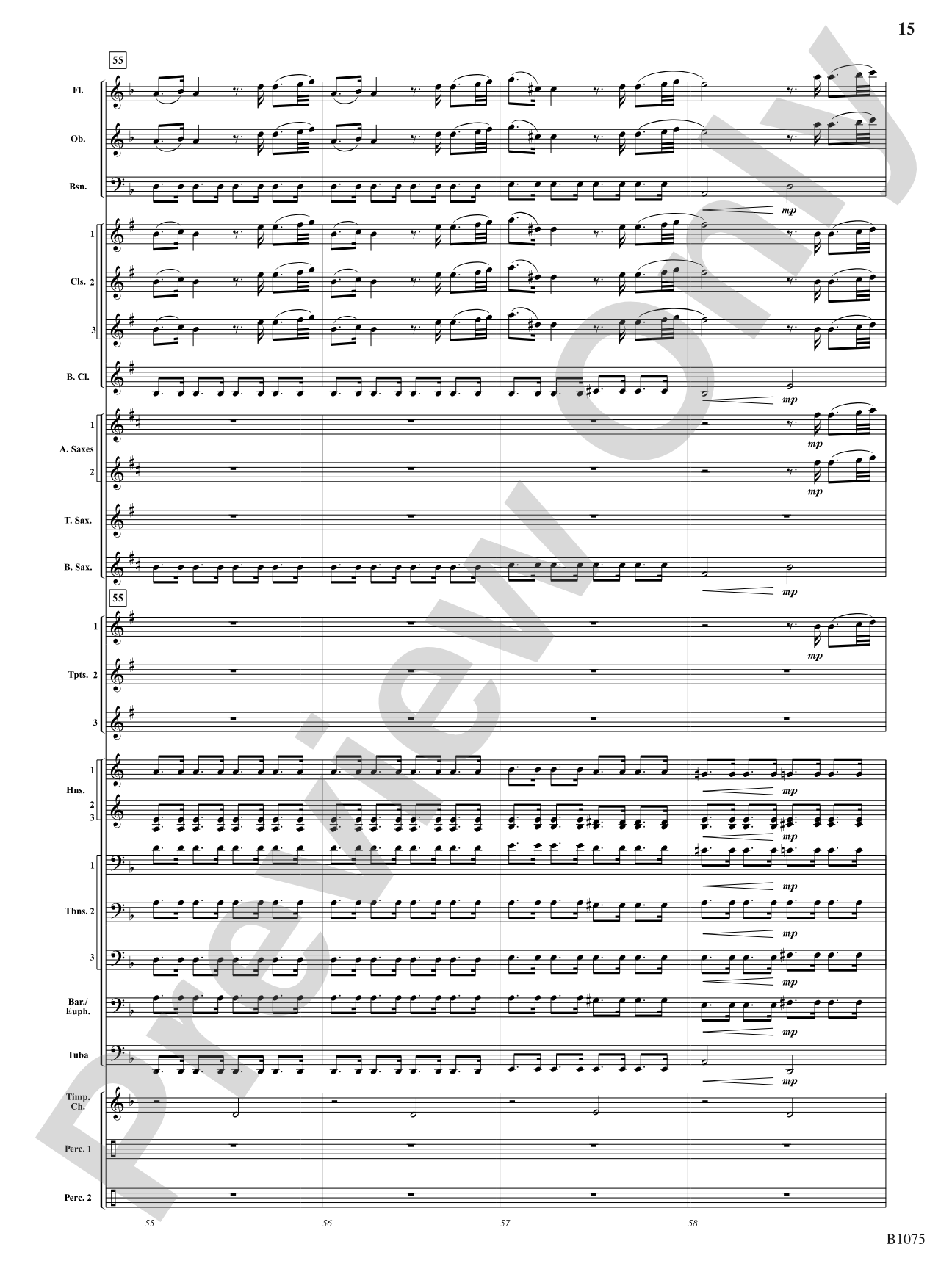 Il Trovatore (Anvil Chorus and Miserere): Concert Band Conductor Score & Parts