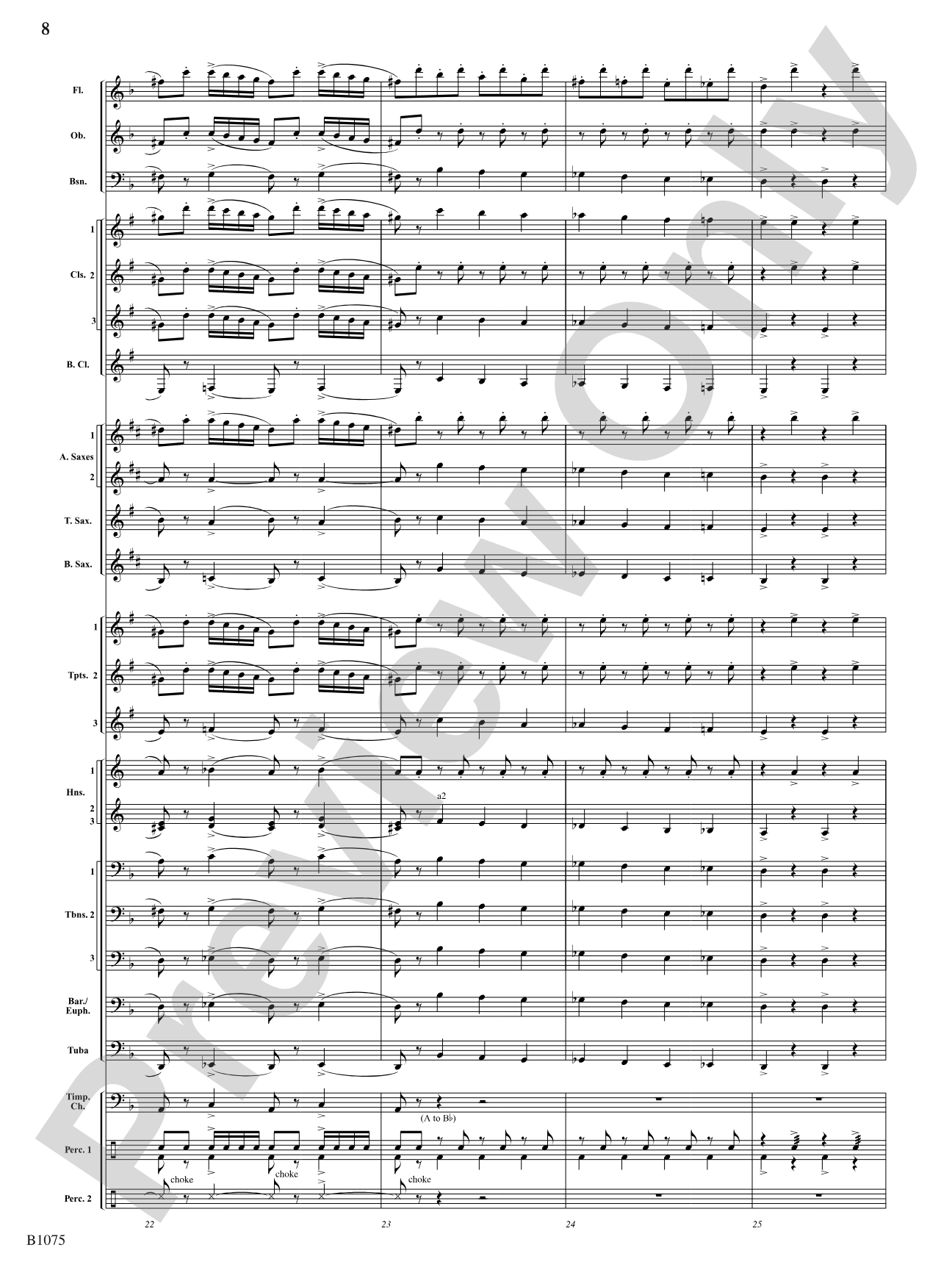 Il Trovatore (Anvil Chorus and Miserere): Concert Band Conductor Score & Parts