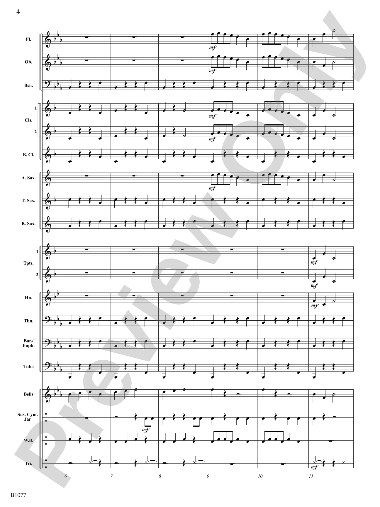 Four of a Kind: Concert Band Conductor Score & Parts