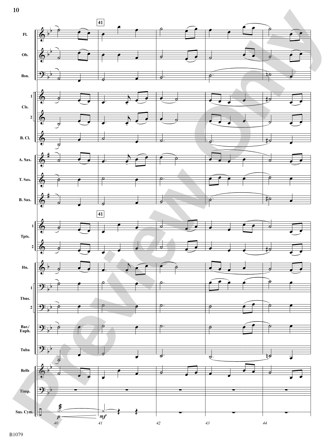 As Seasons Change: Concert Band Conductor Score & Parts