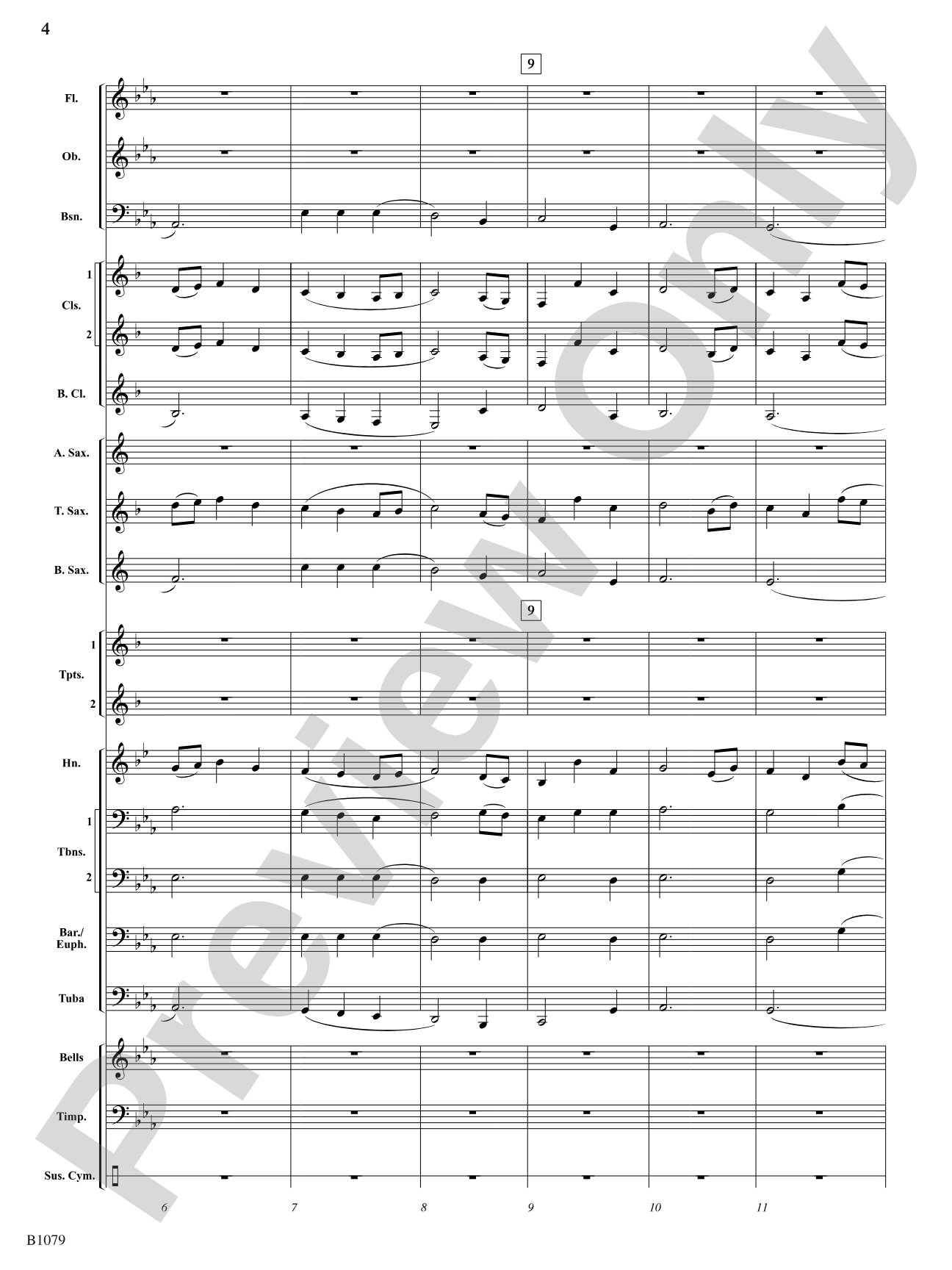 As Seasons Change: Concert Band Conductor Score & Parts