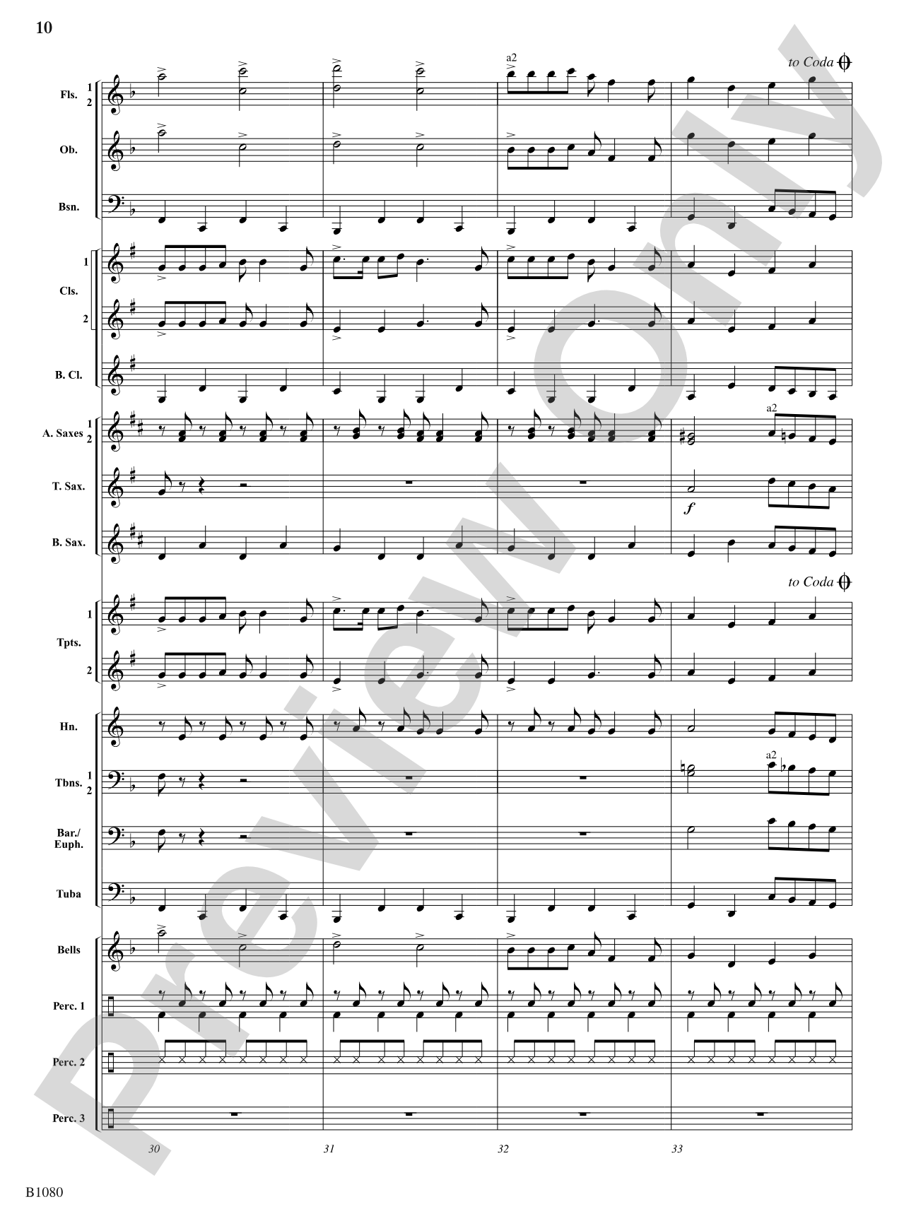 Belle Journée: Concert Band Conductor Score & Parts