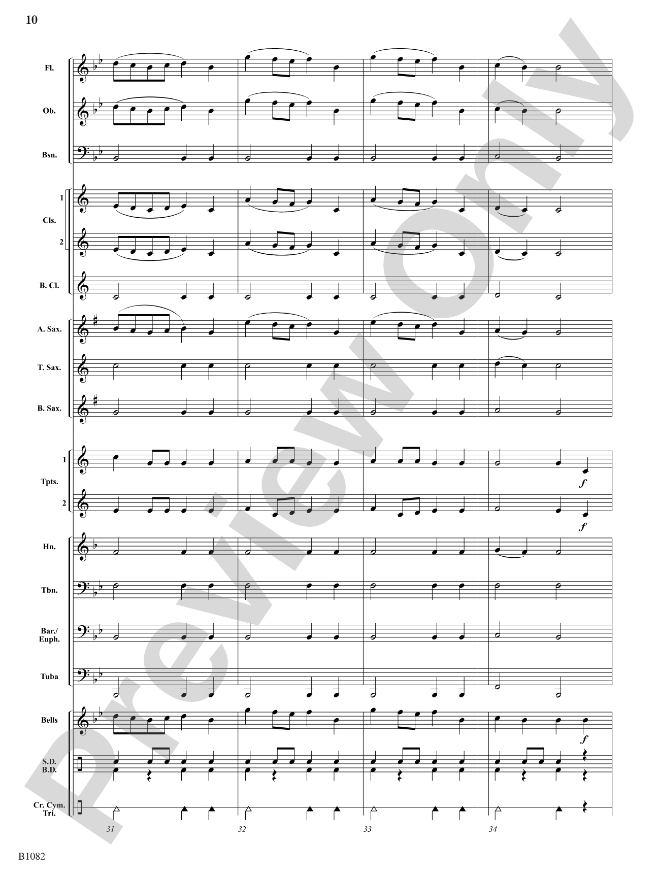 The Honor Roll: Concert Band Conductor Score & Parts