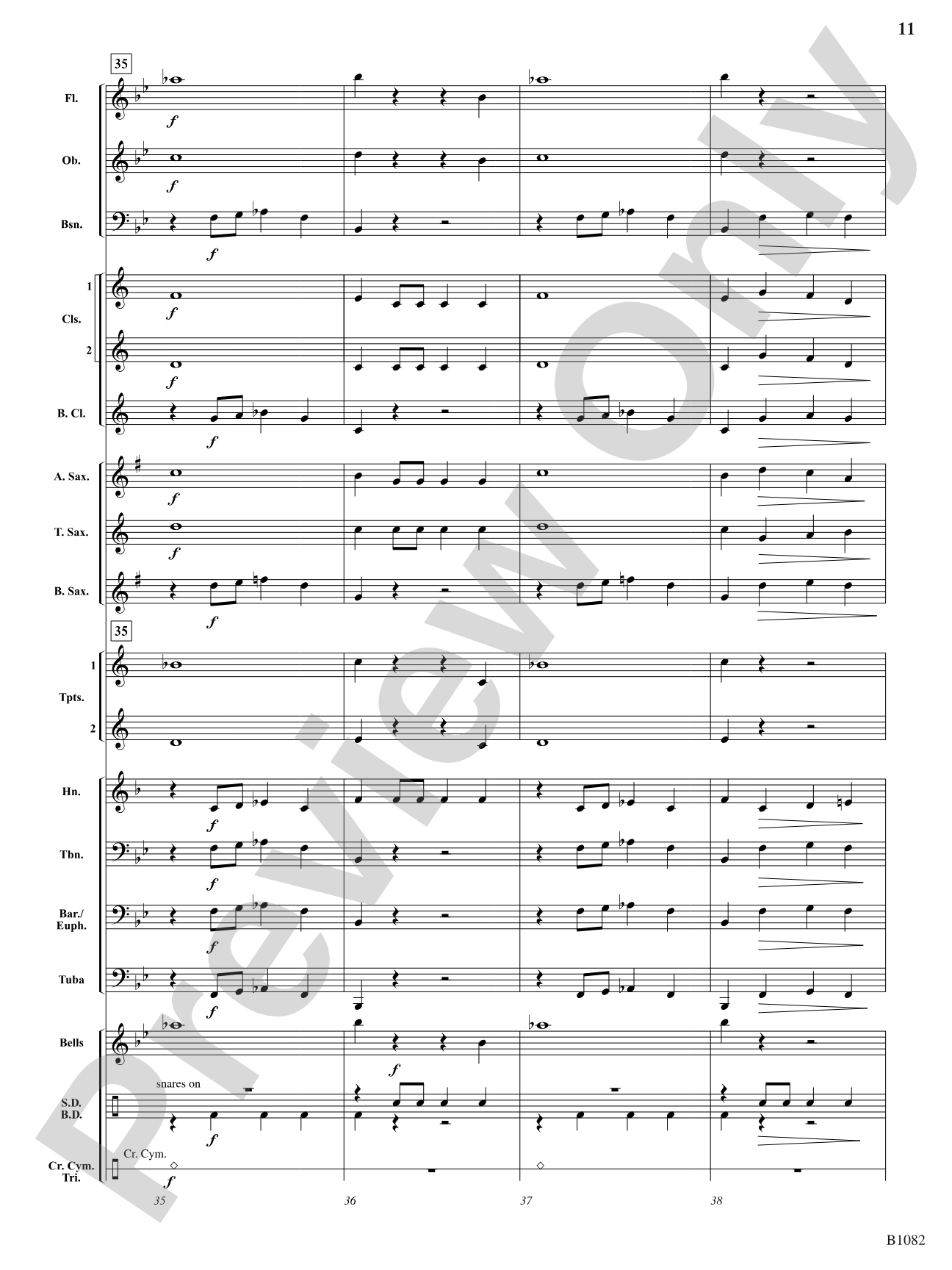 The Honor Roll: Concert Band Conductor Score & Parts