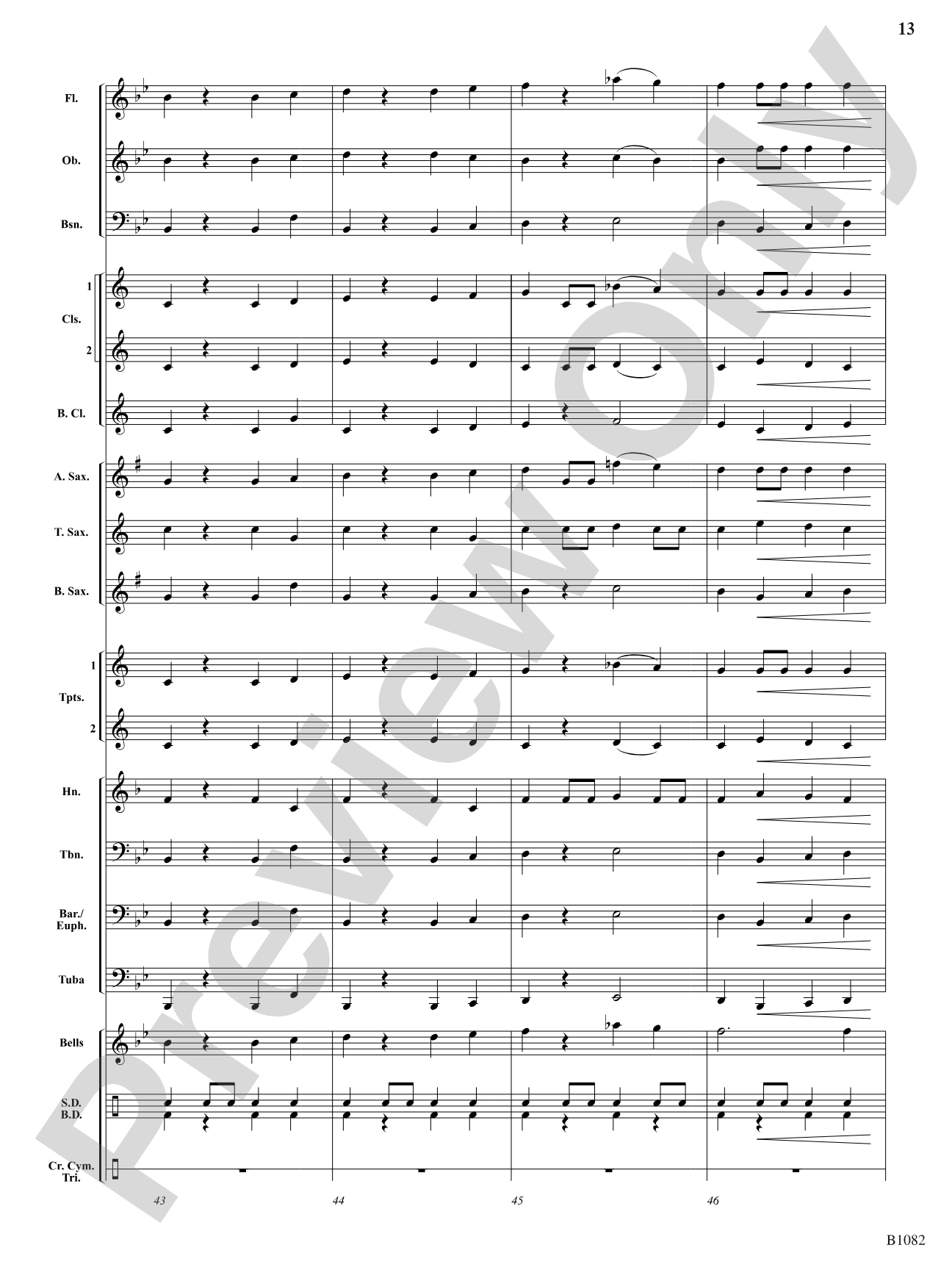 The Honor Roll: Concert Band Conductor Score & Parts