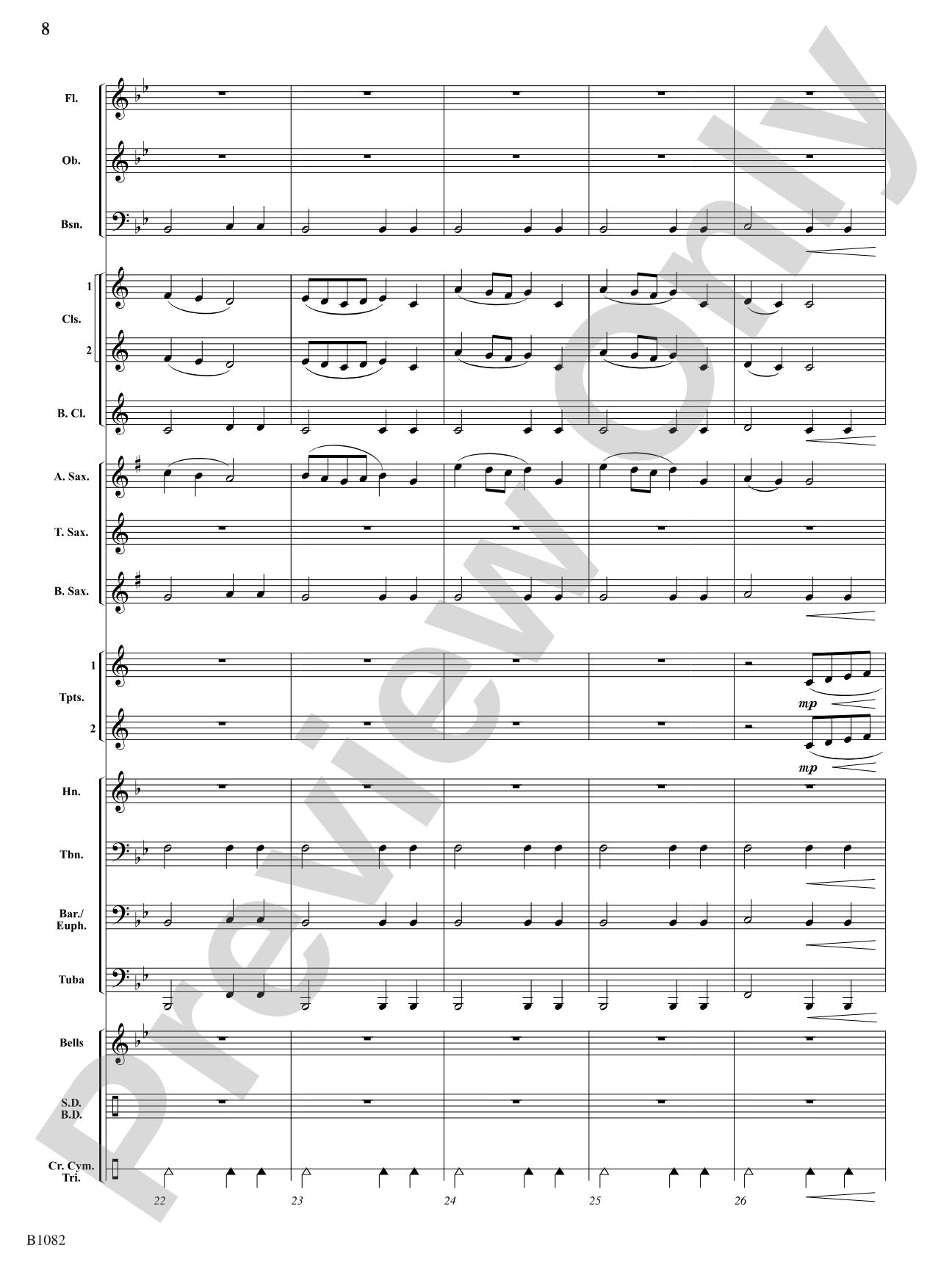 The Honor Roll: Concert Band Conductor Score & Parts