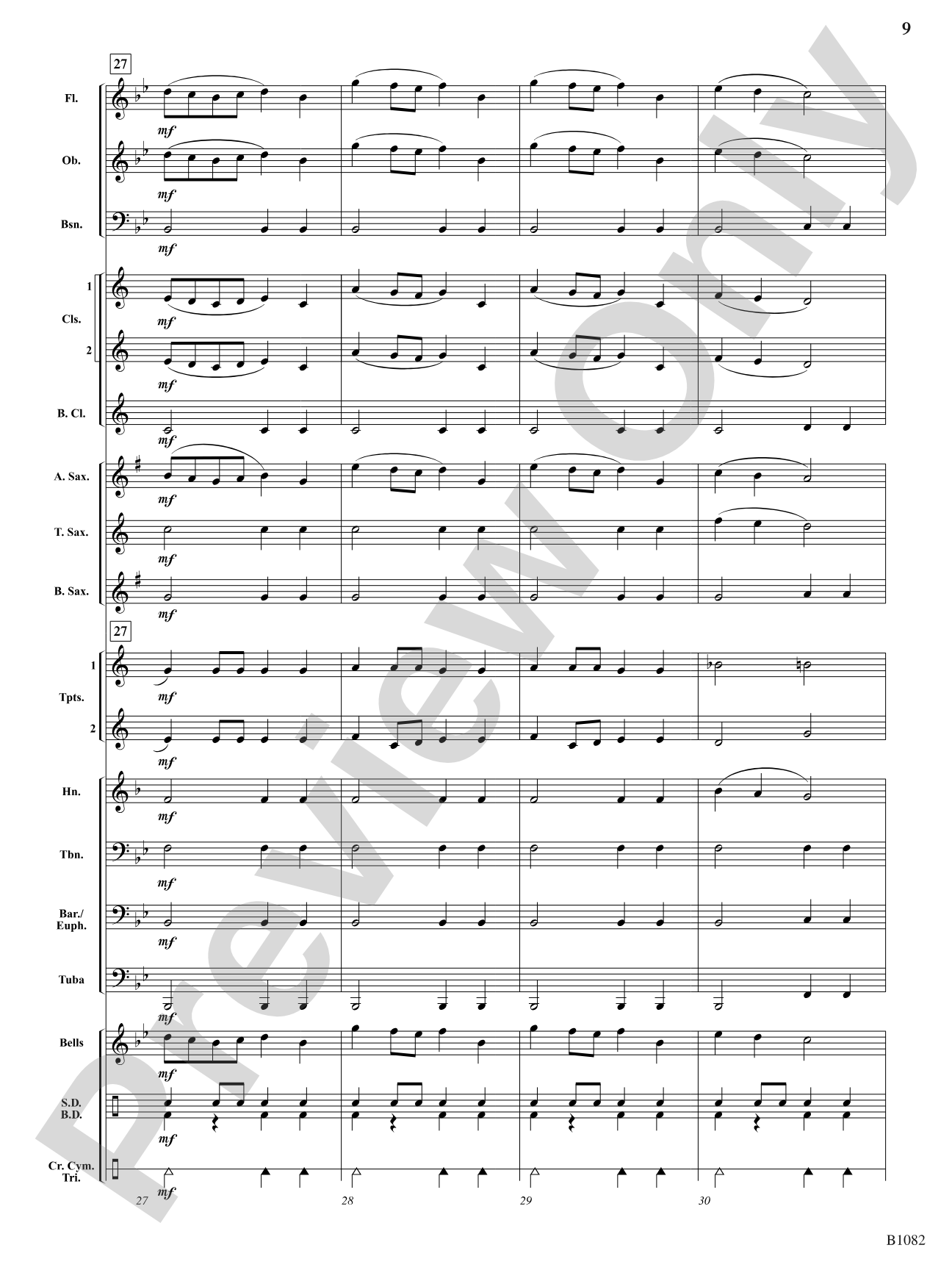 The Honor Roll: Concert Band Conductor Score & Parts