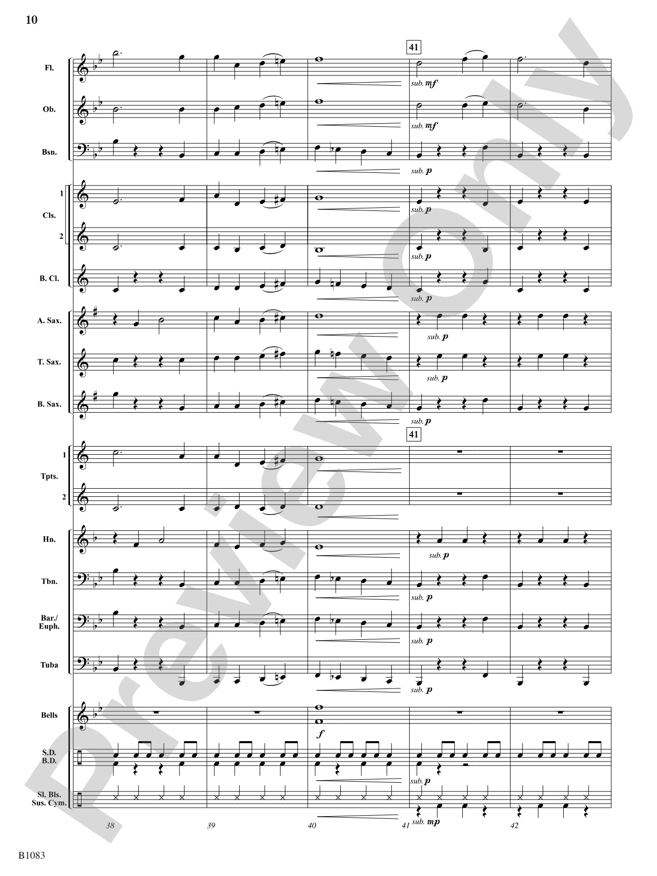 Snow Country: Concert Band Conductor Score & Parts