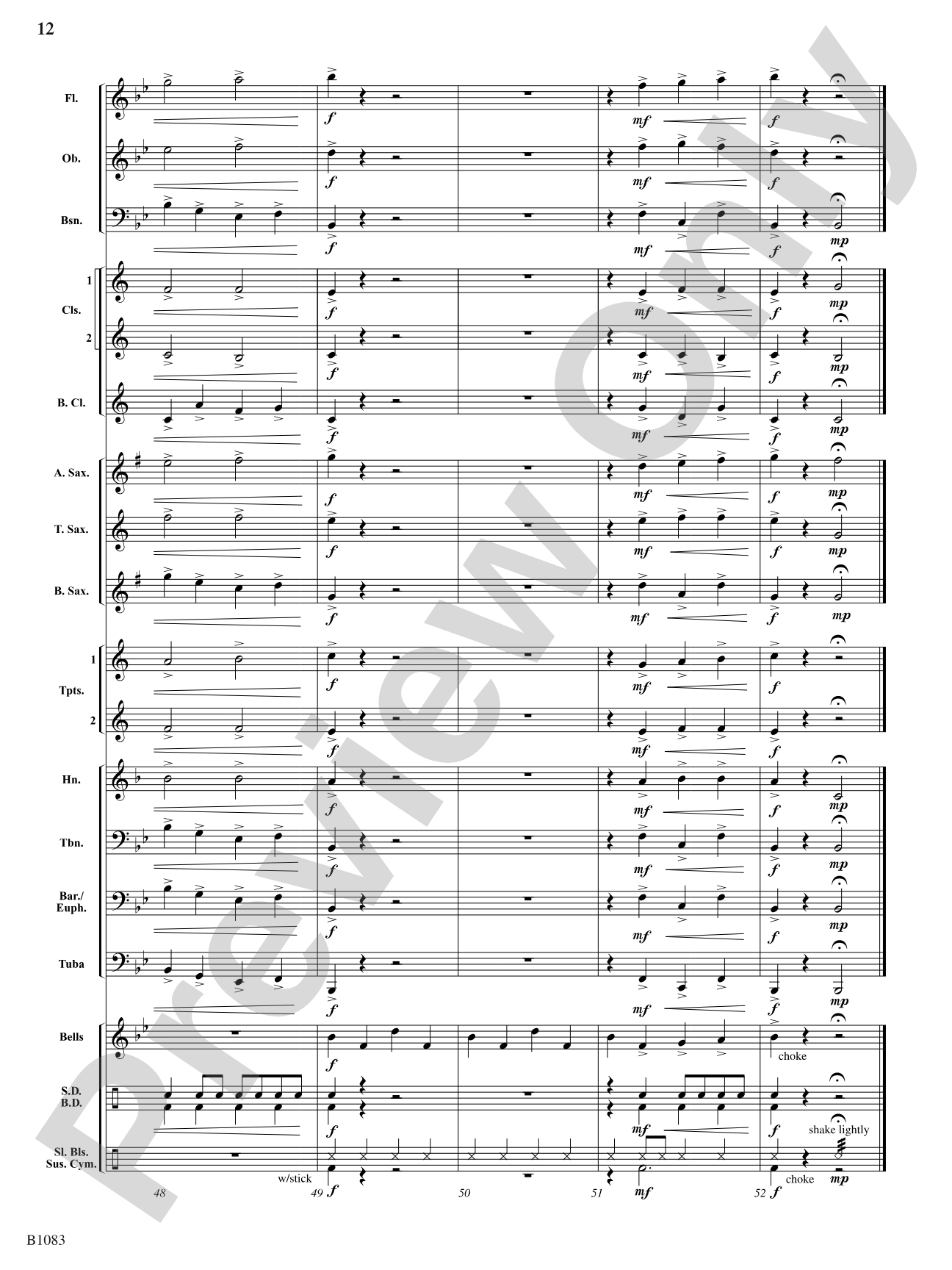 Snow Country: Concert Band Conductor Score & Parts