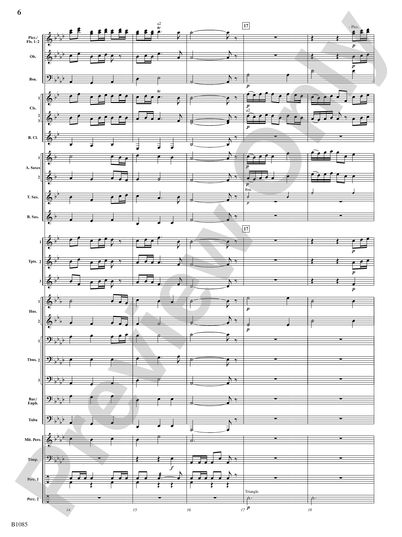 A Purcell Cortege: Concert Band Conductor Score & Parts