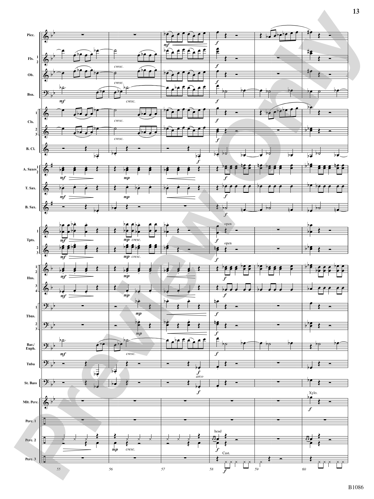 Cyclone Coaster: Concert Band Conductor Score & Parts