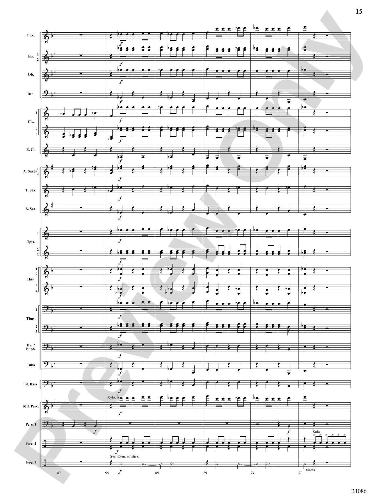 Cyclone Coaster: Concert Band Conductor Score & Parts