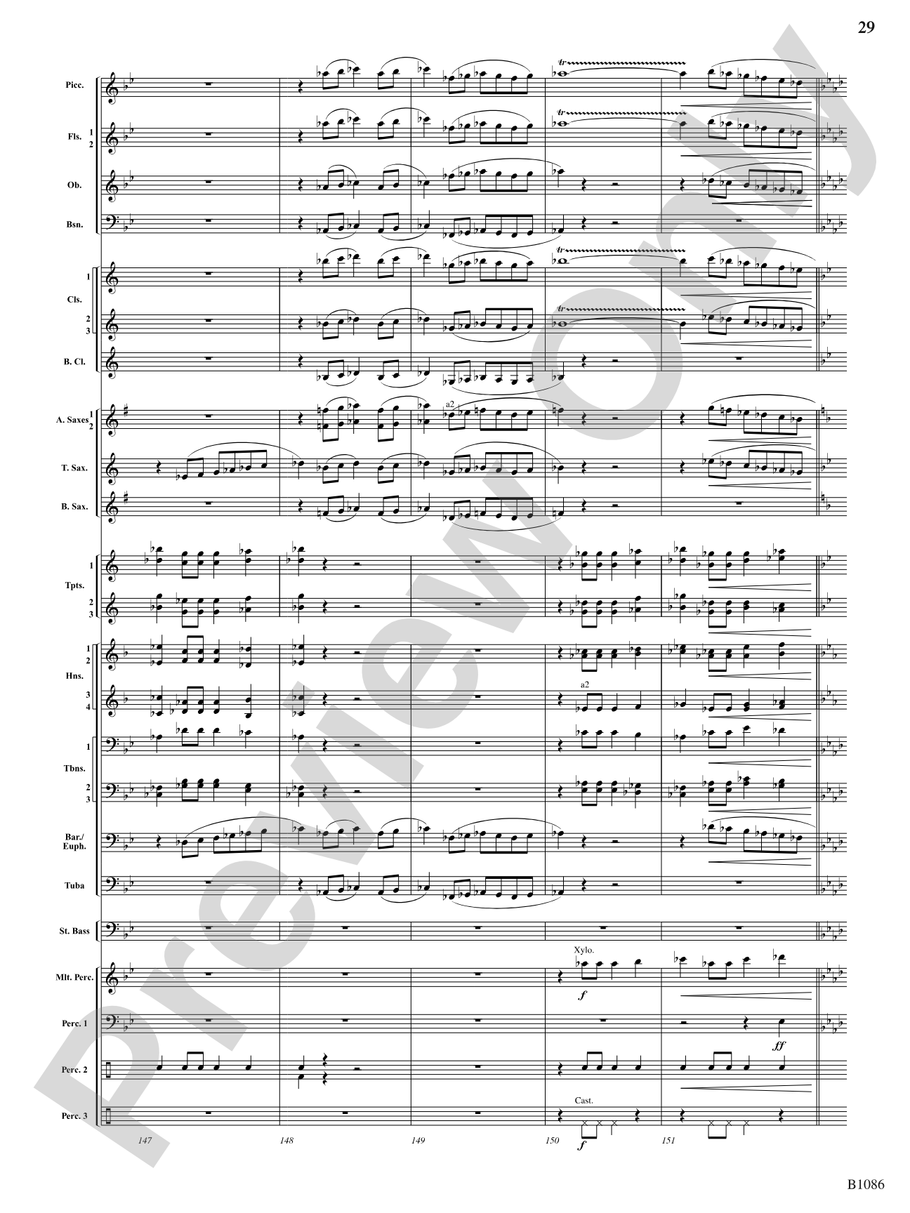 Cyclone Coaster: Concert Band Conductor Score & Parts