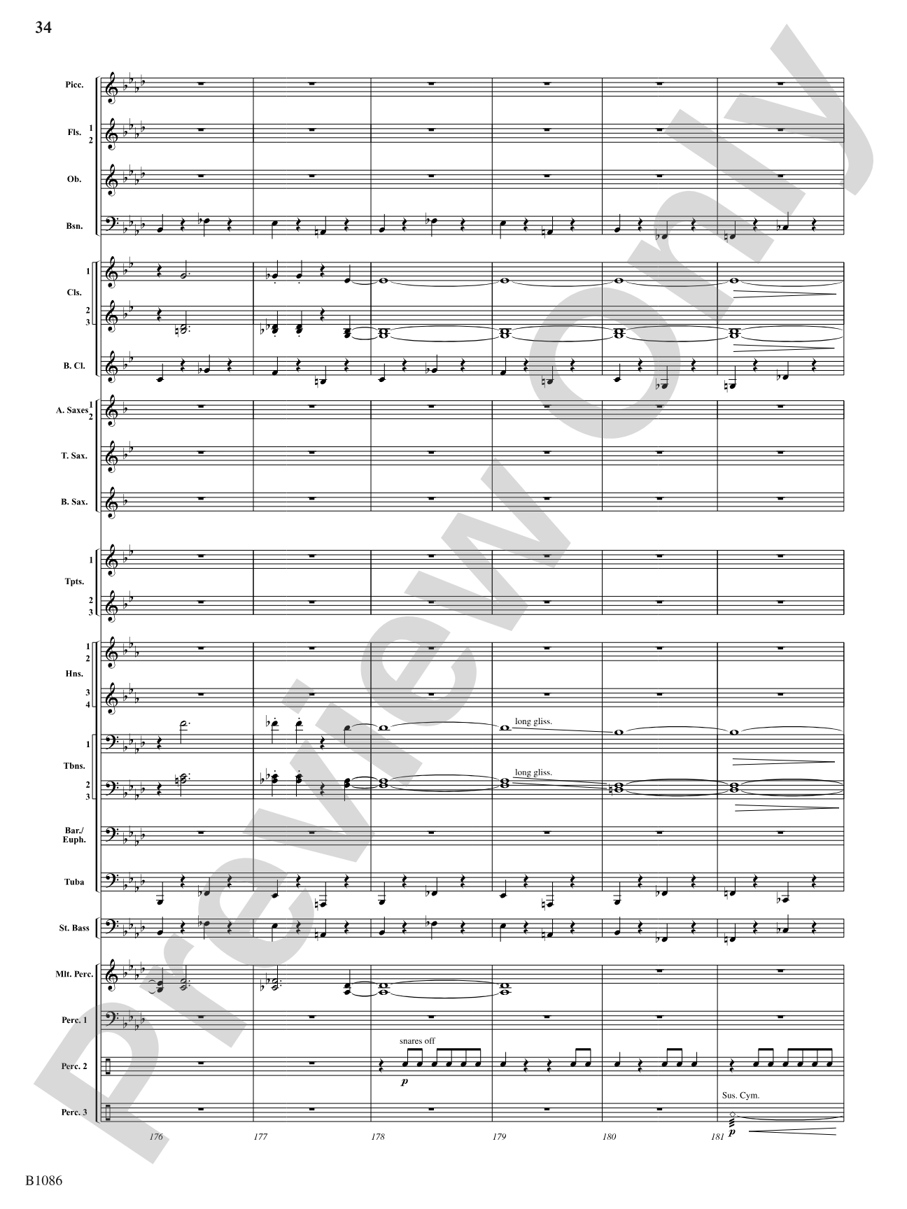 Cyclone Coaster: Concert Band Conductor Score & Parts
