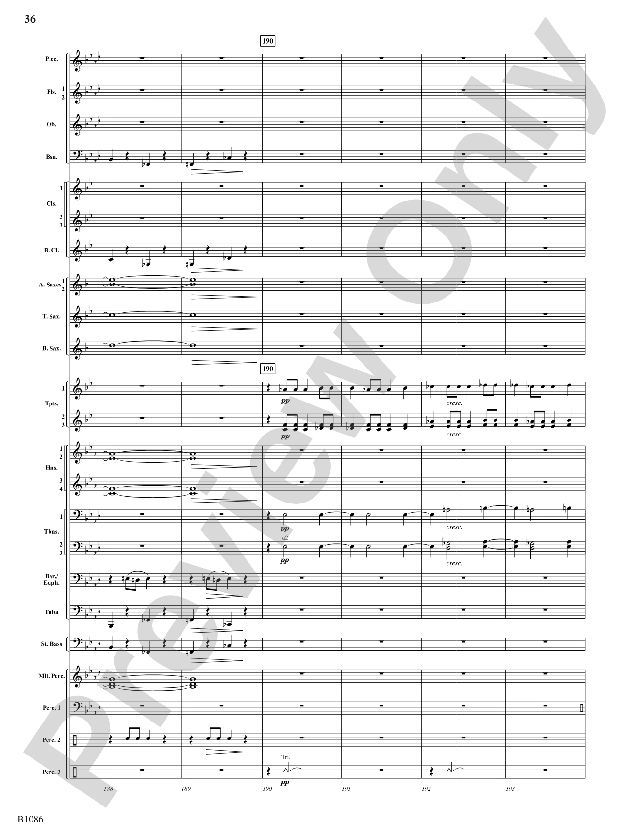 Cyclone Coaster: Concert Band Conductor Score & Parts