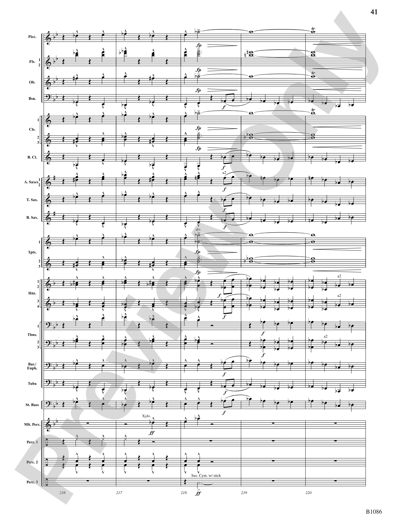 Cyclone Coaster: Concert Band Conductor Score & Parts
