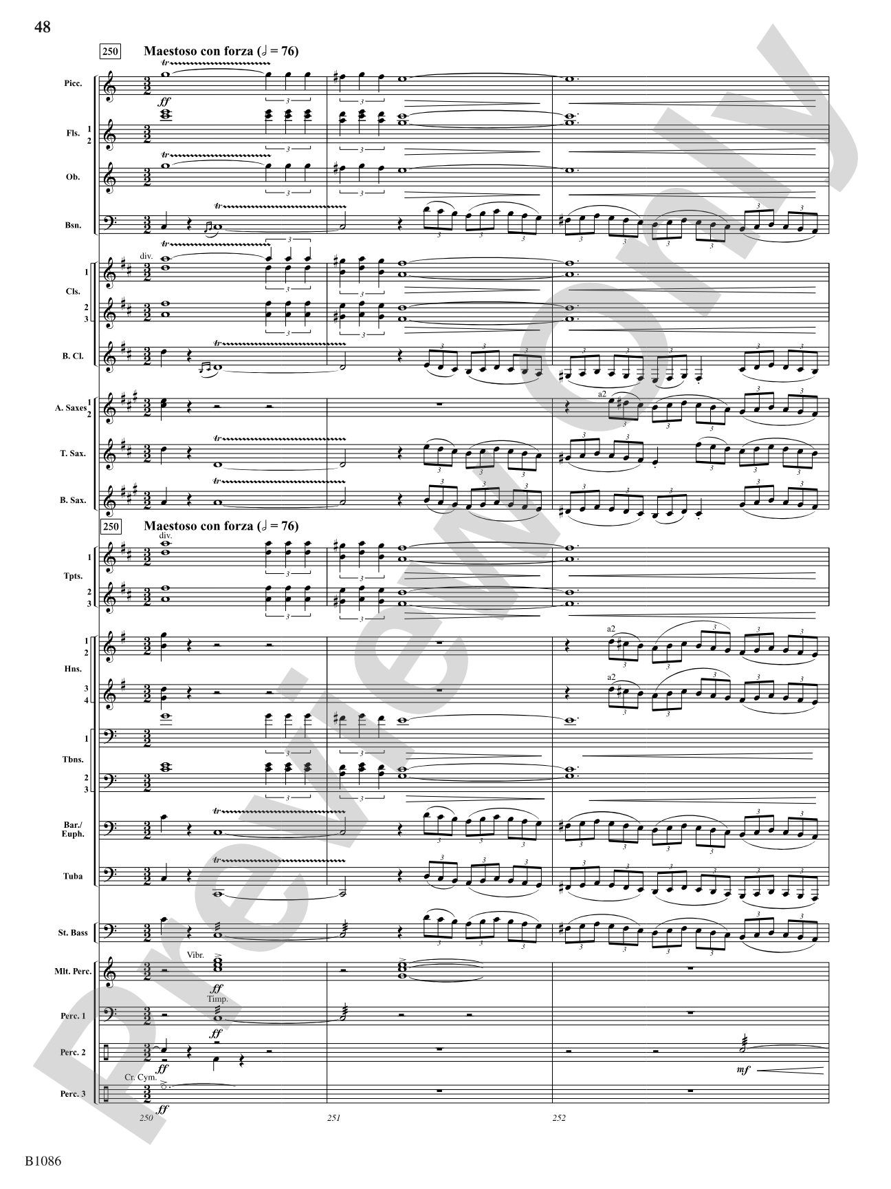 Cyclone Coaster: Concert Band Conductor Score & Parts
