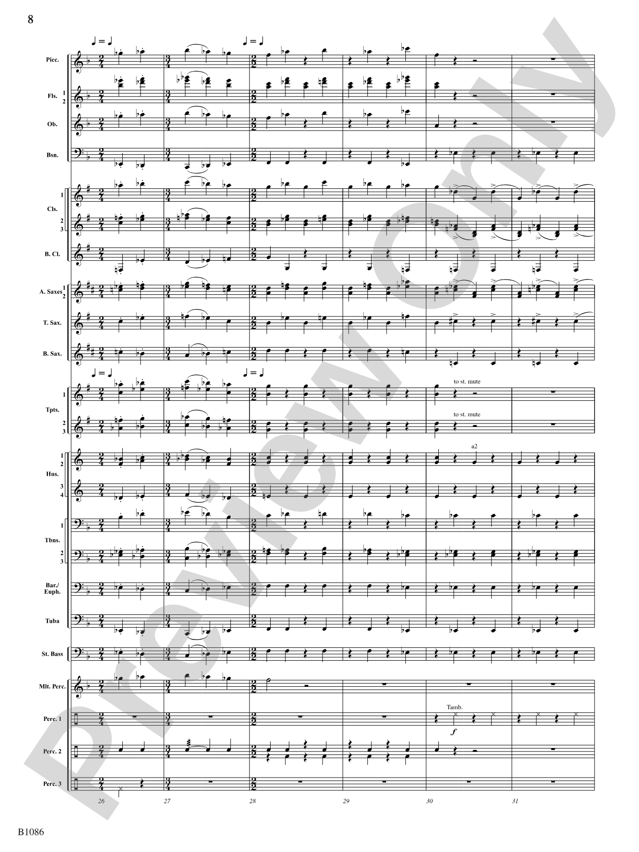 Cyclone Coaster: Concert Band Conductor Score & Parts