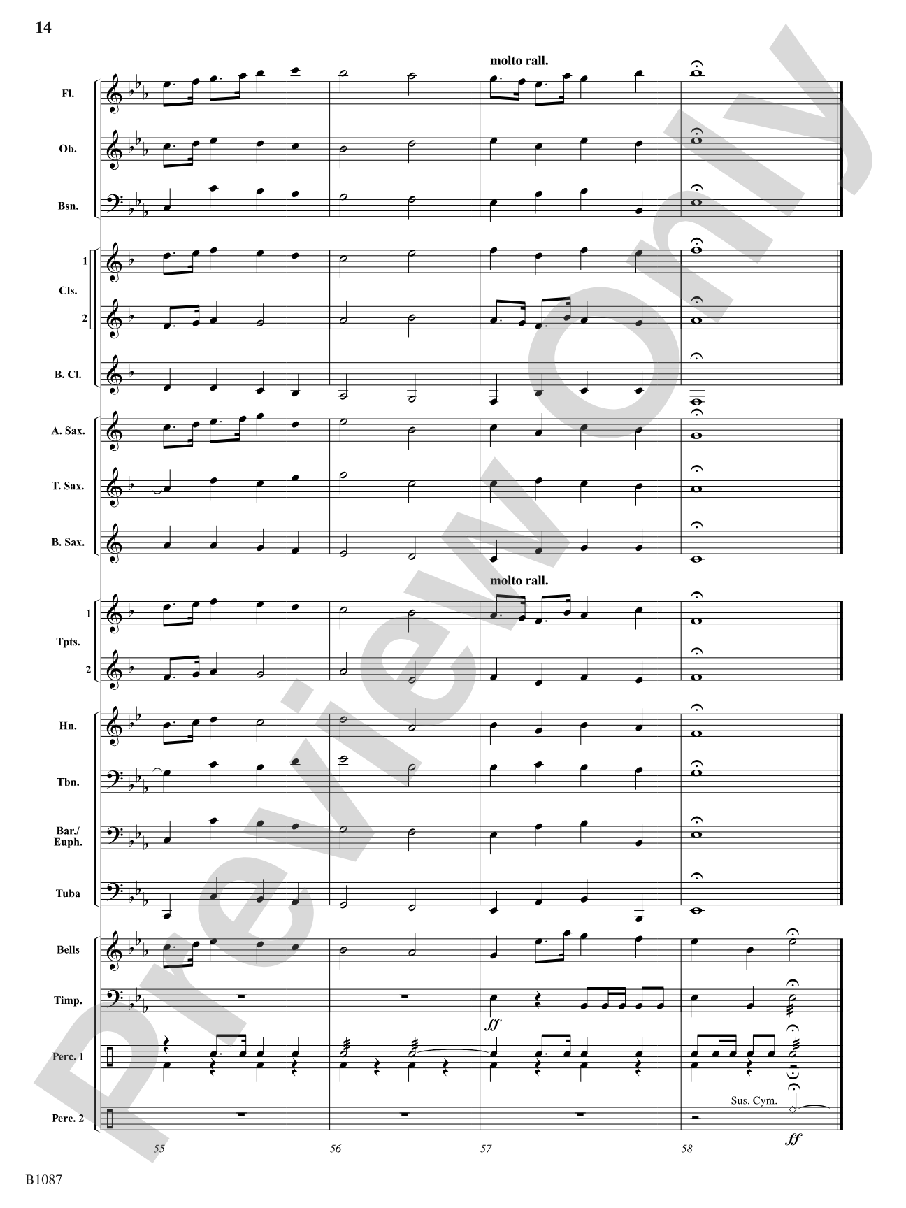 March from Scipio: Concert Band Conductor Score & Parts