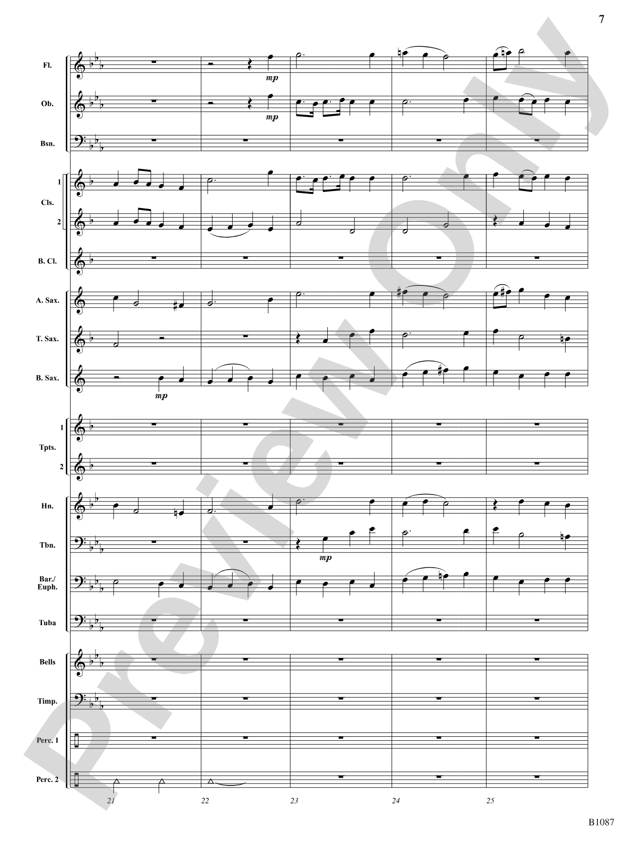 March from Scipio: Concert Band Conductor Score & Parts