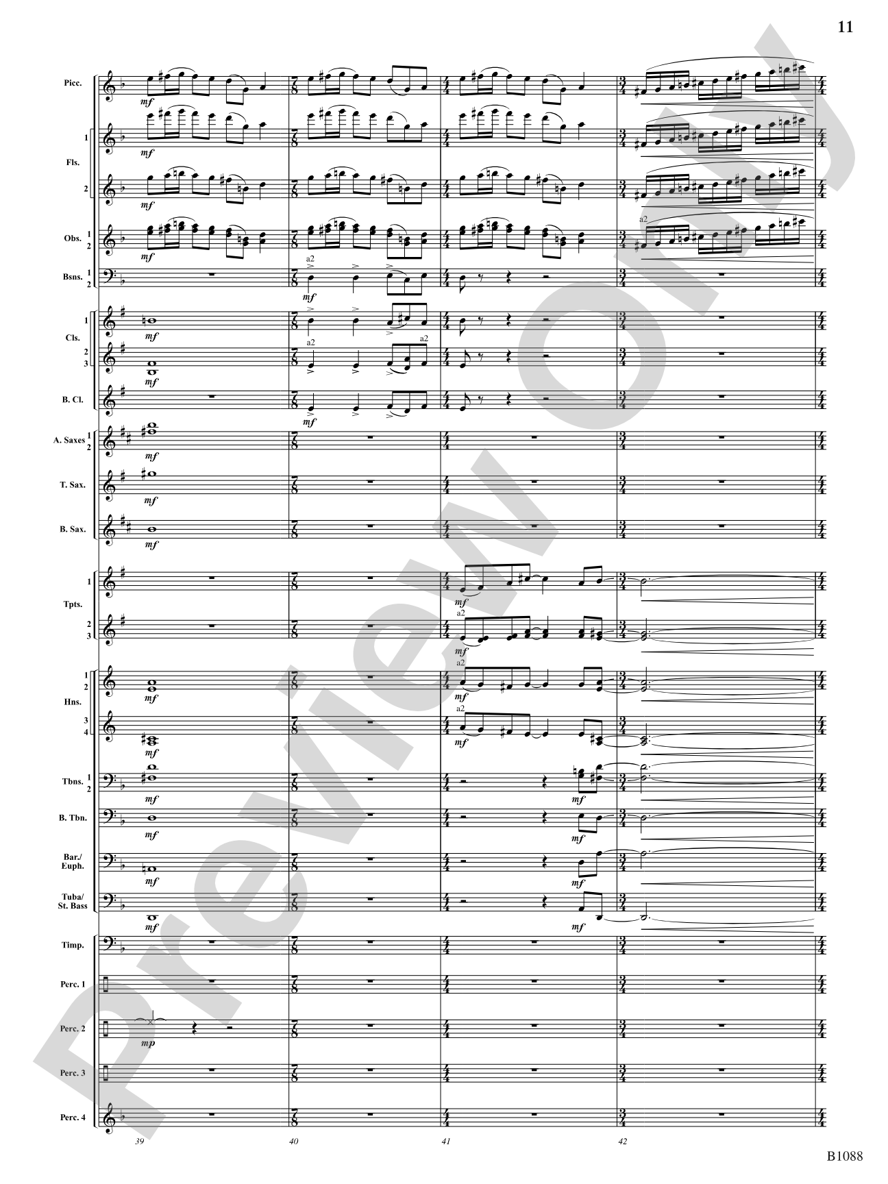 A View of the World: Score