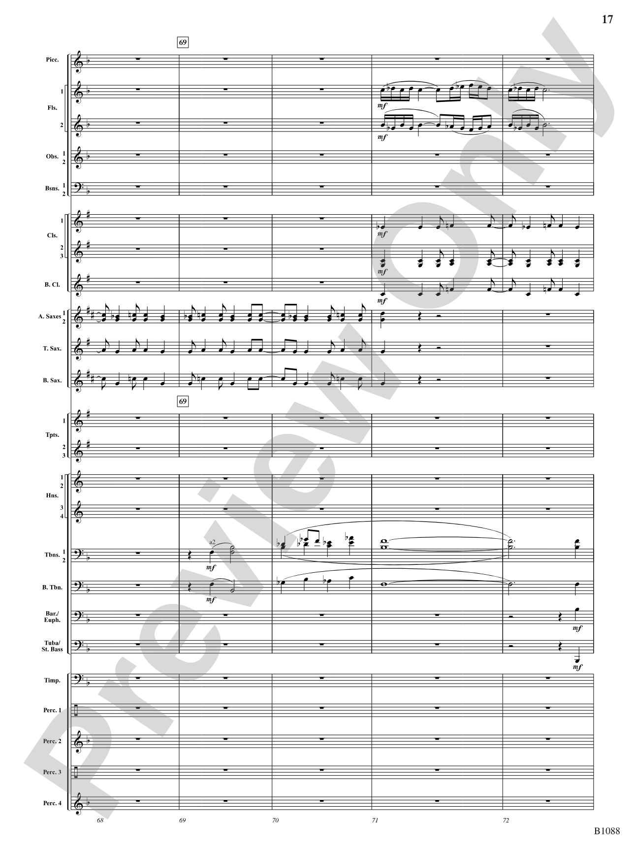 A View of the World: Score