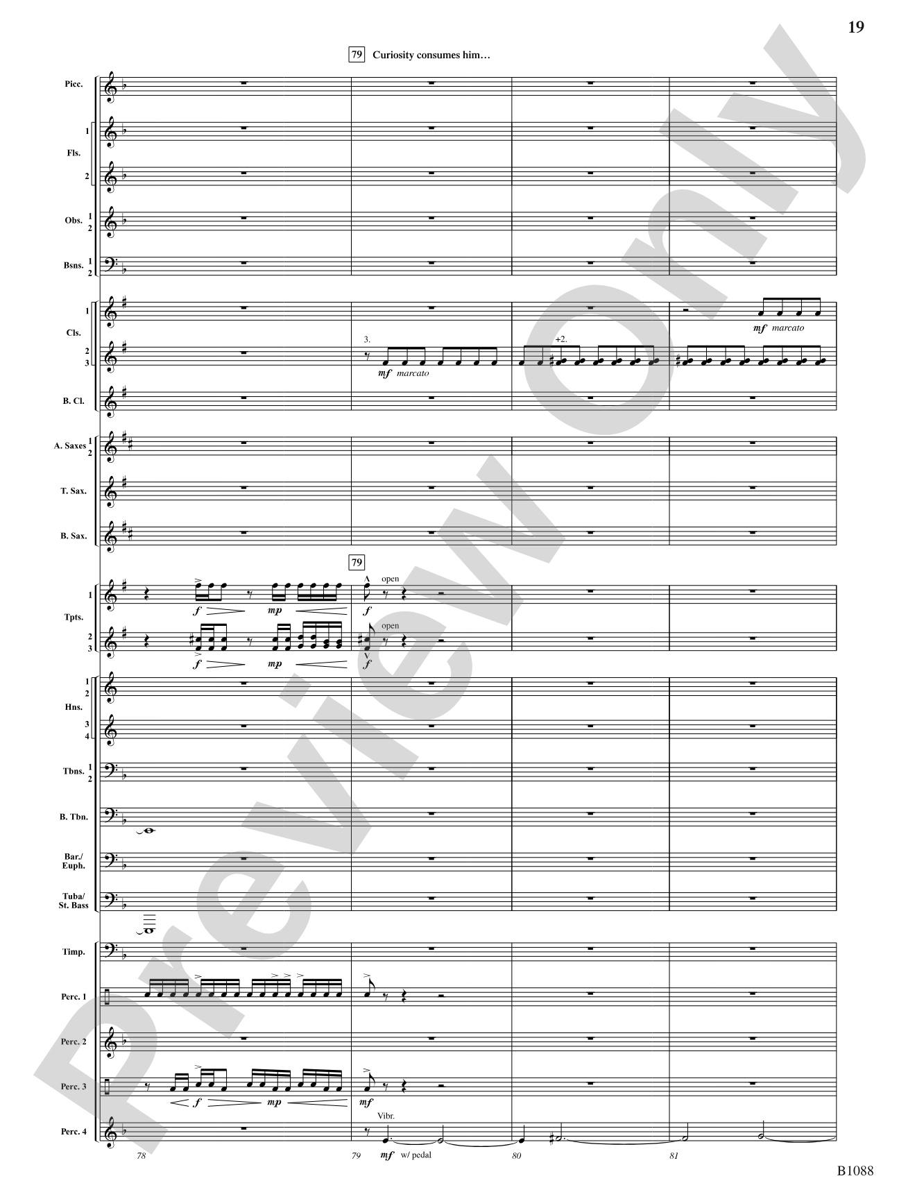 A View of the World: Score