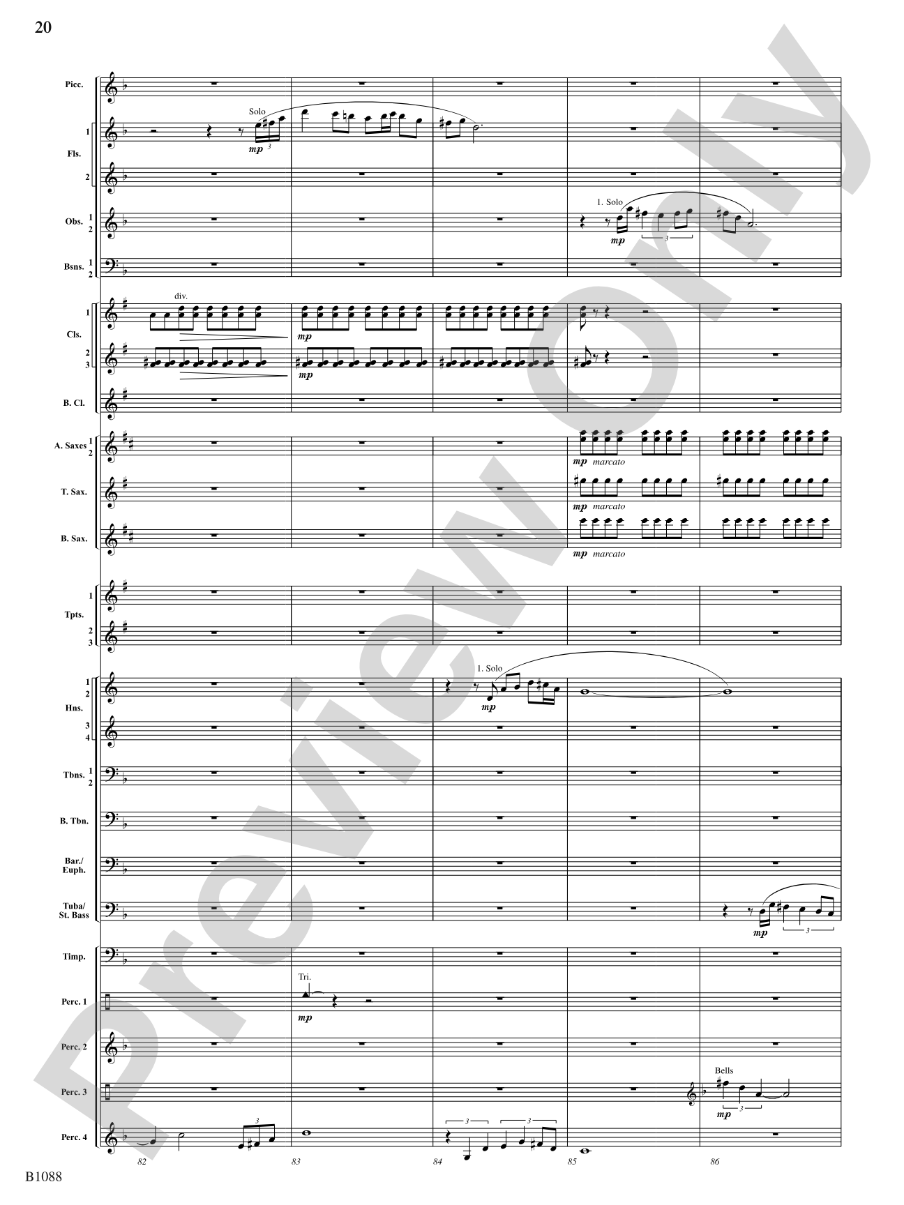 A View of the World: Score