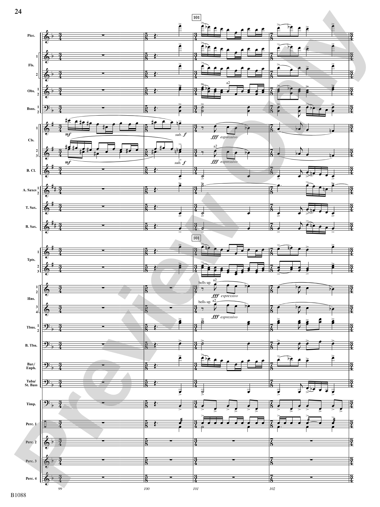 A View of the World: Score