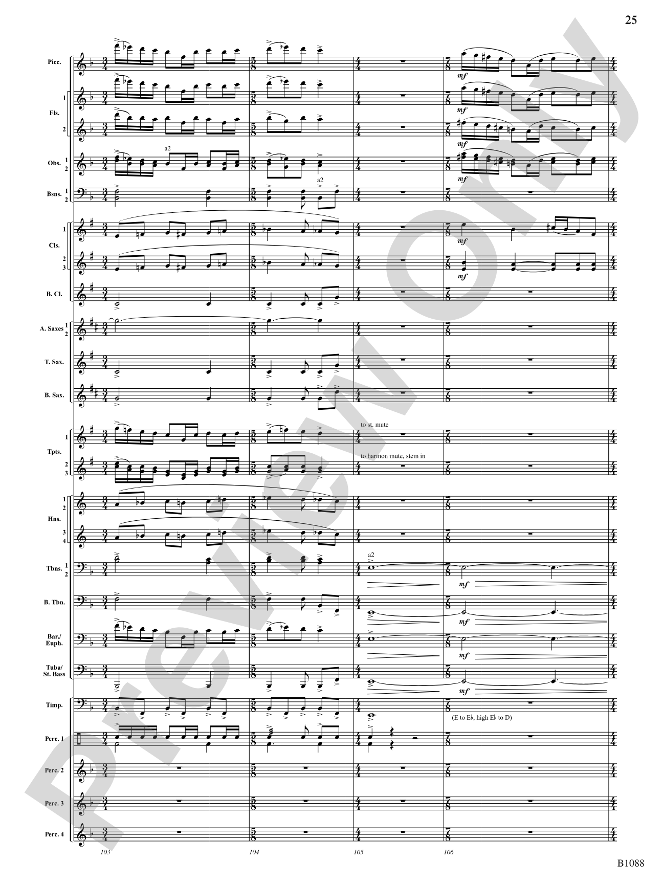 A View of the World: Score