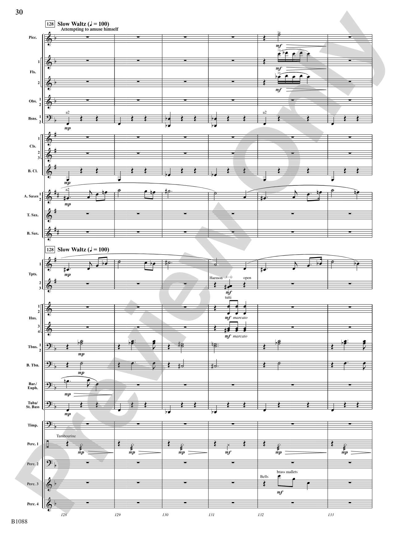 A View of the World: Score