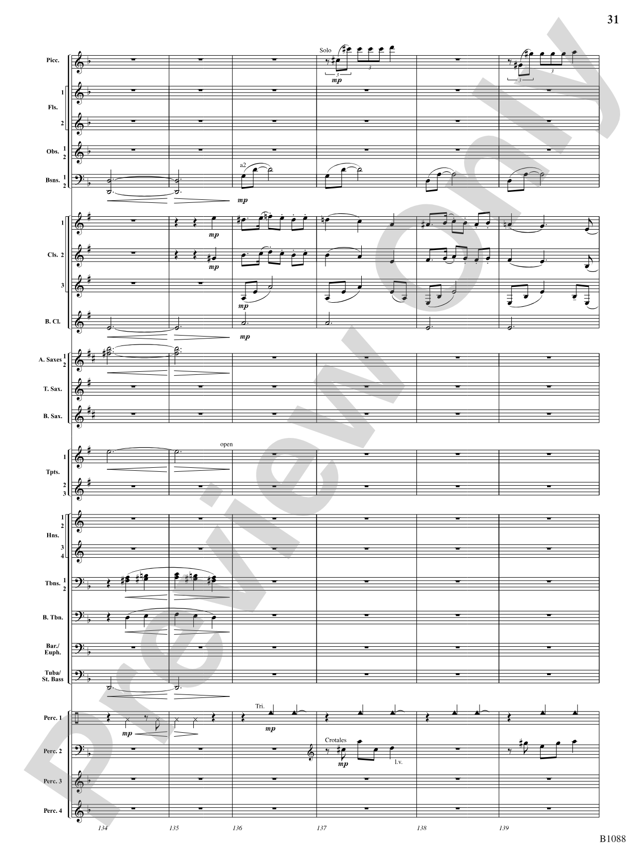 A View of the World: Score